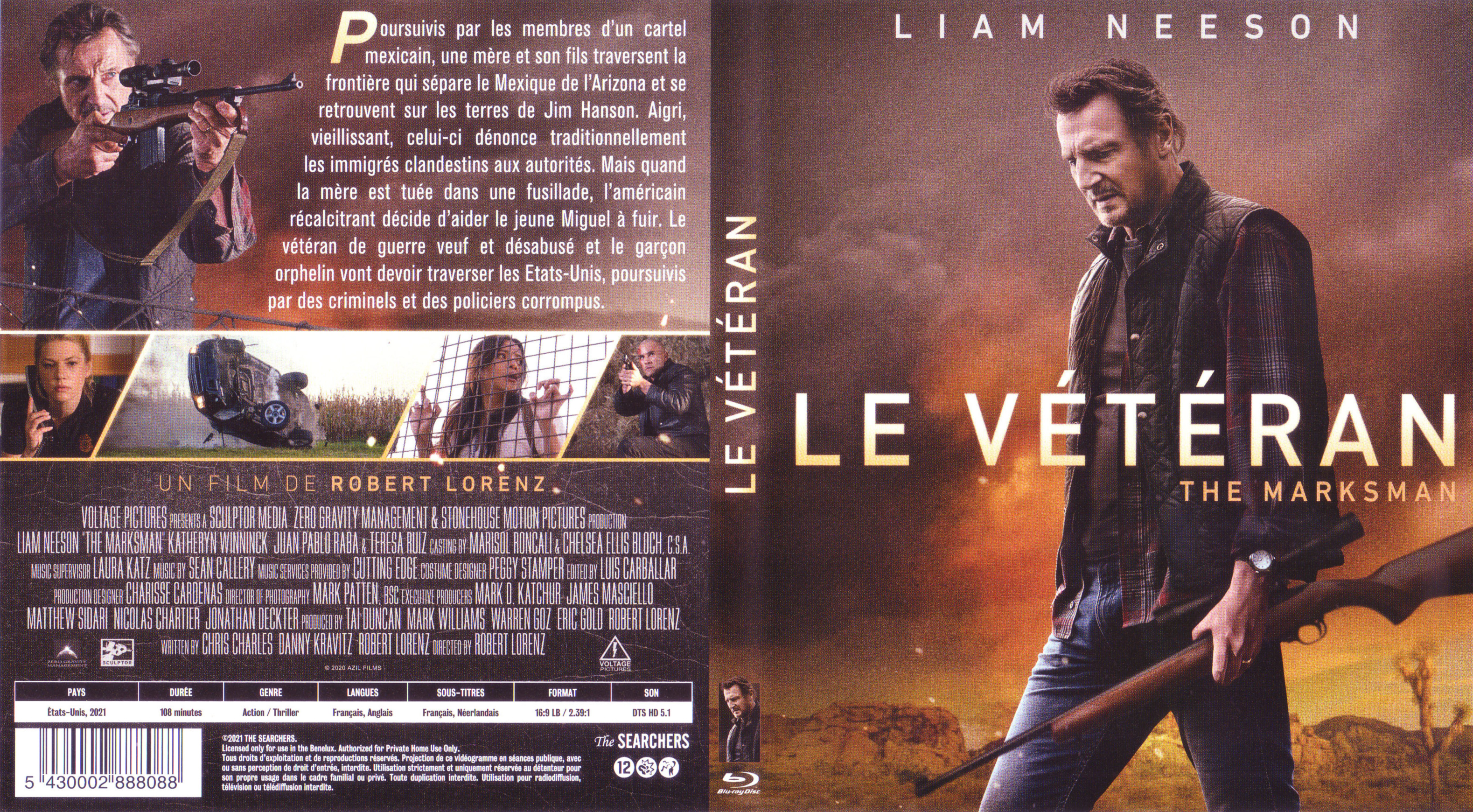 Jaquette DVD Le vtran 2021 (BLU-RAY)