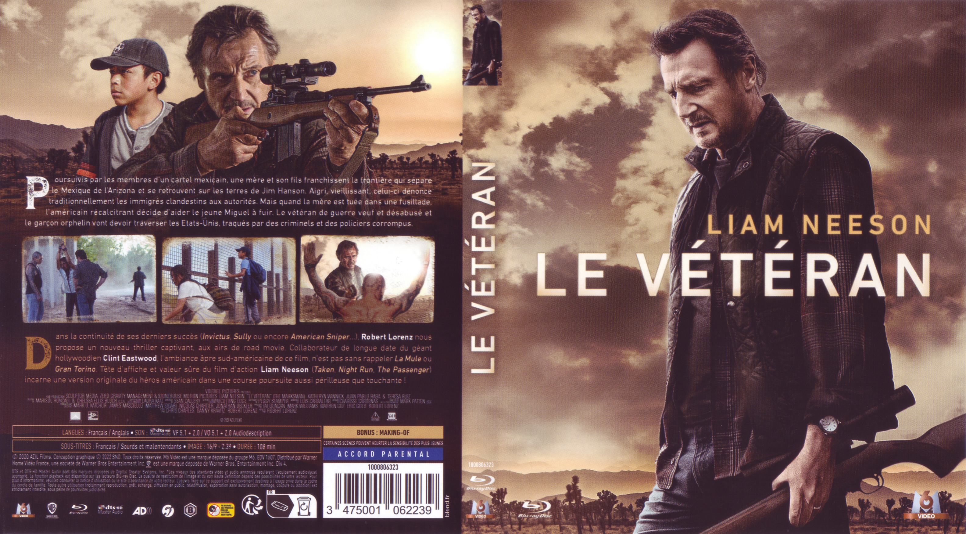 Jaquette DVD Le vtran 2021 (BLU-RAY)  v2