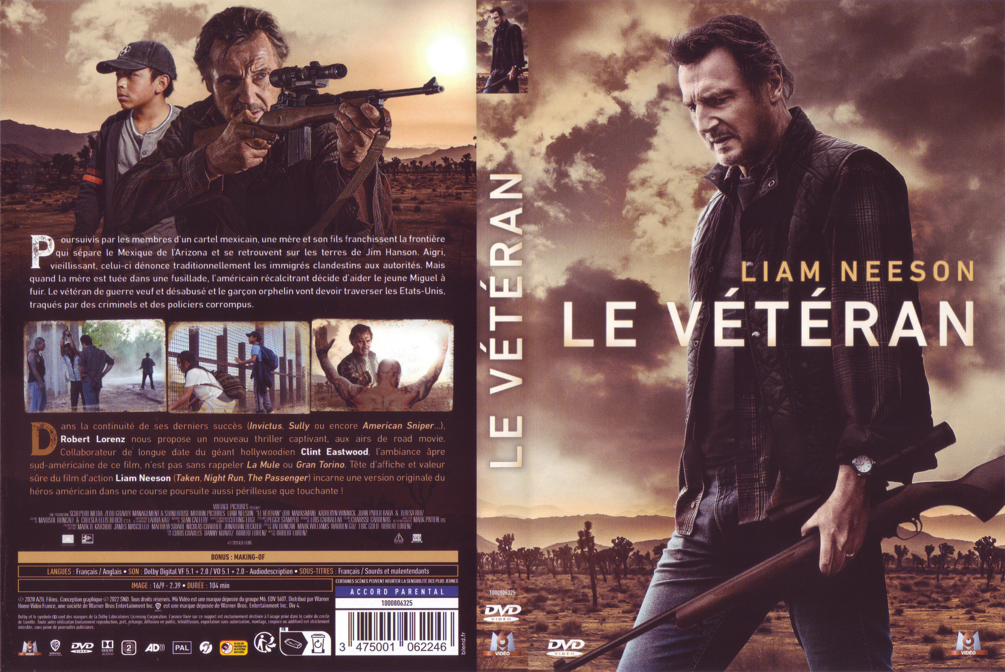 Jaquette DVD Le vtran (2021) v2