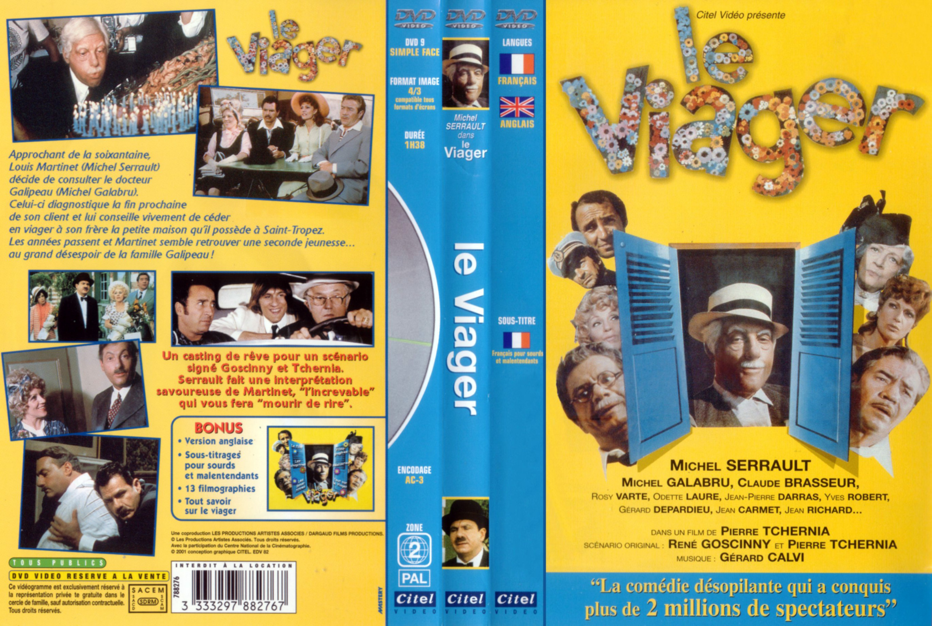 Jaquette DVD Le viager