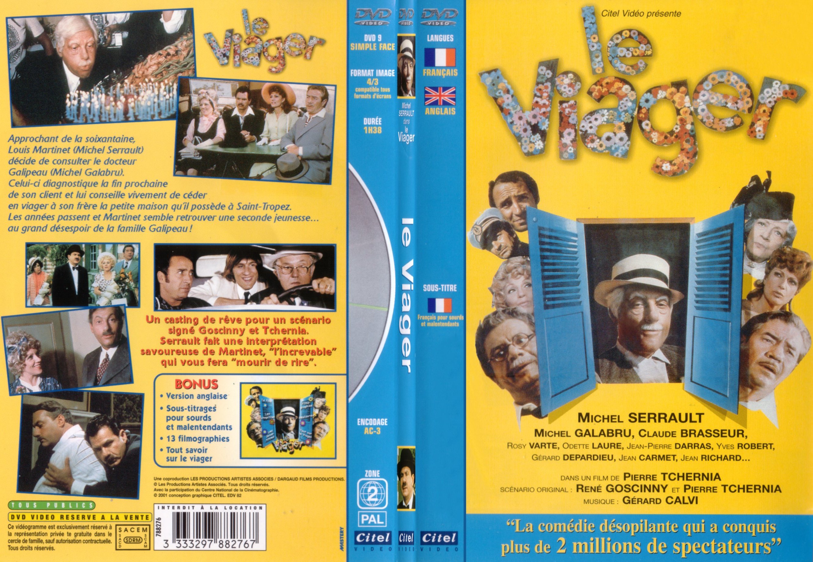 Jaquette DVD Le viager - SLIM