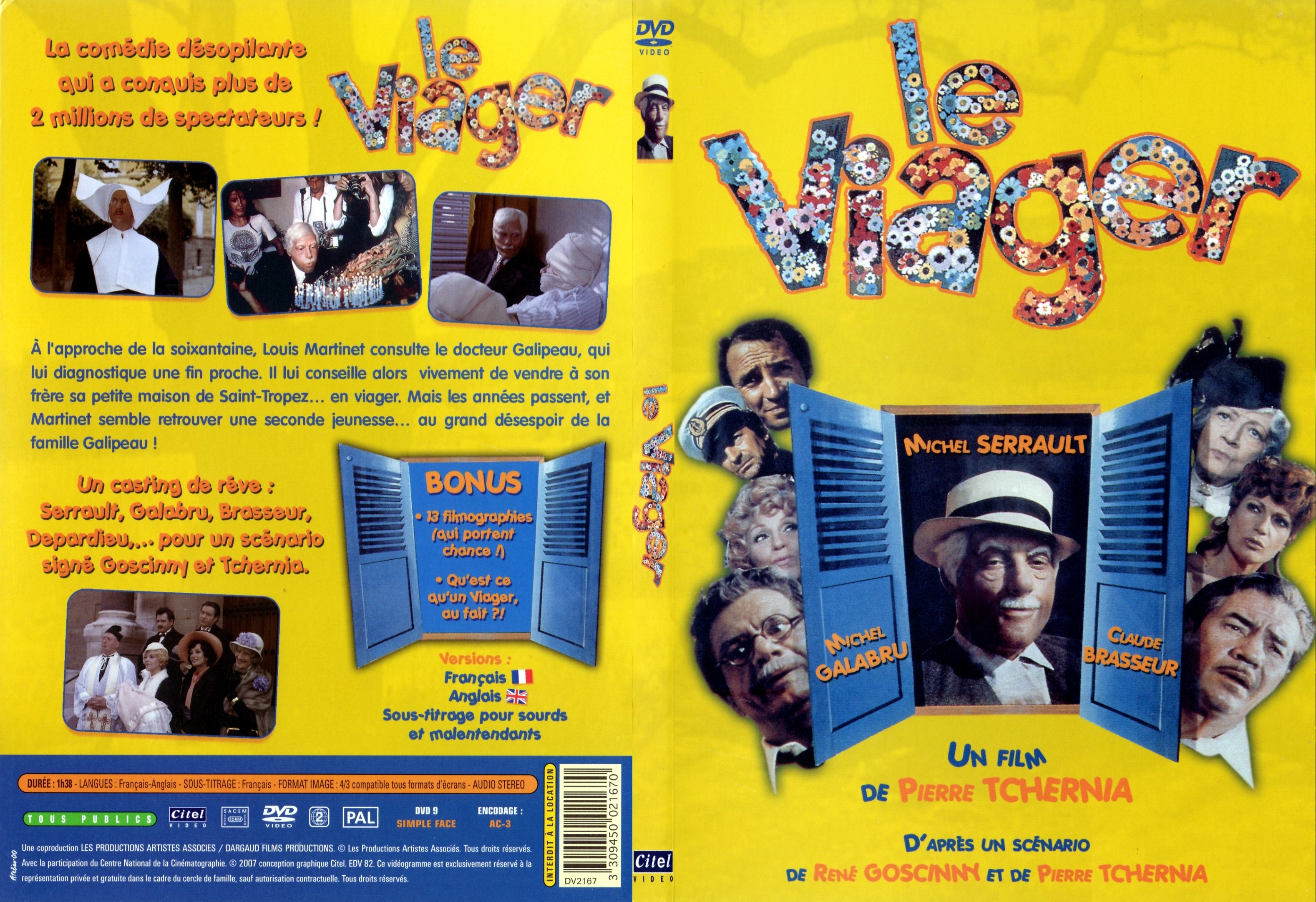 Jaquette DVD Le viager - SLIM v2
