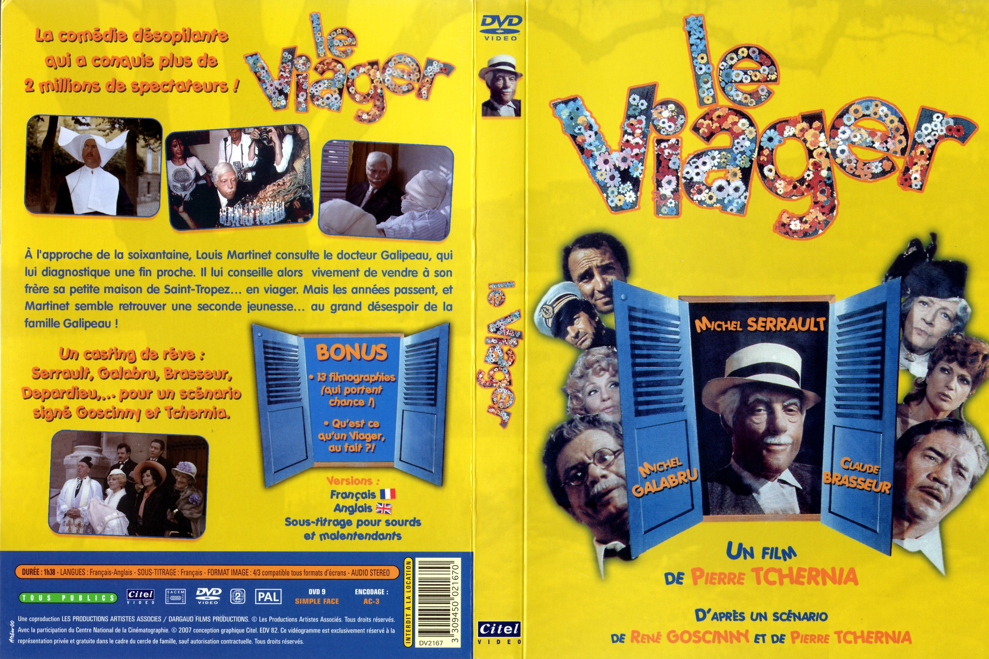 Jaquette DVD Le viager v2