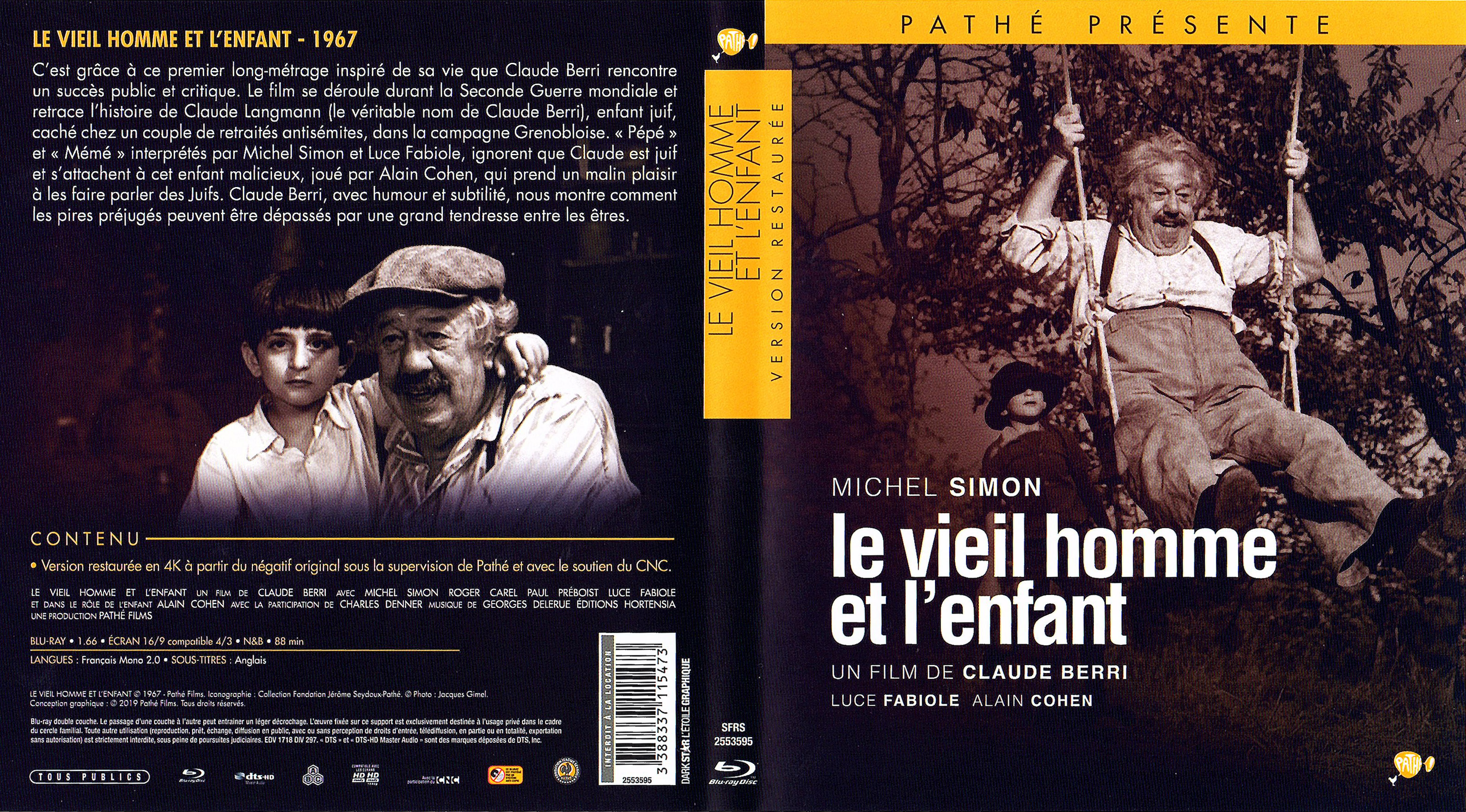 Jaquette DVD Le vieil homme et l