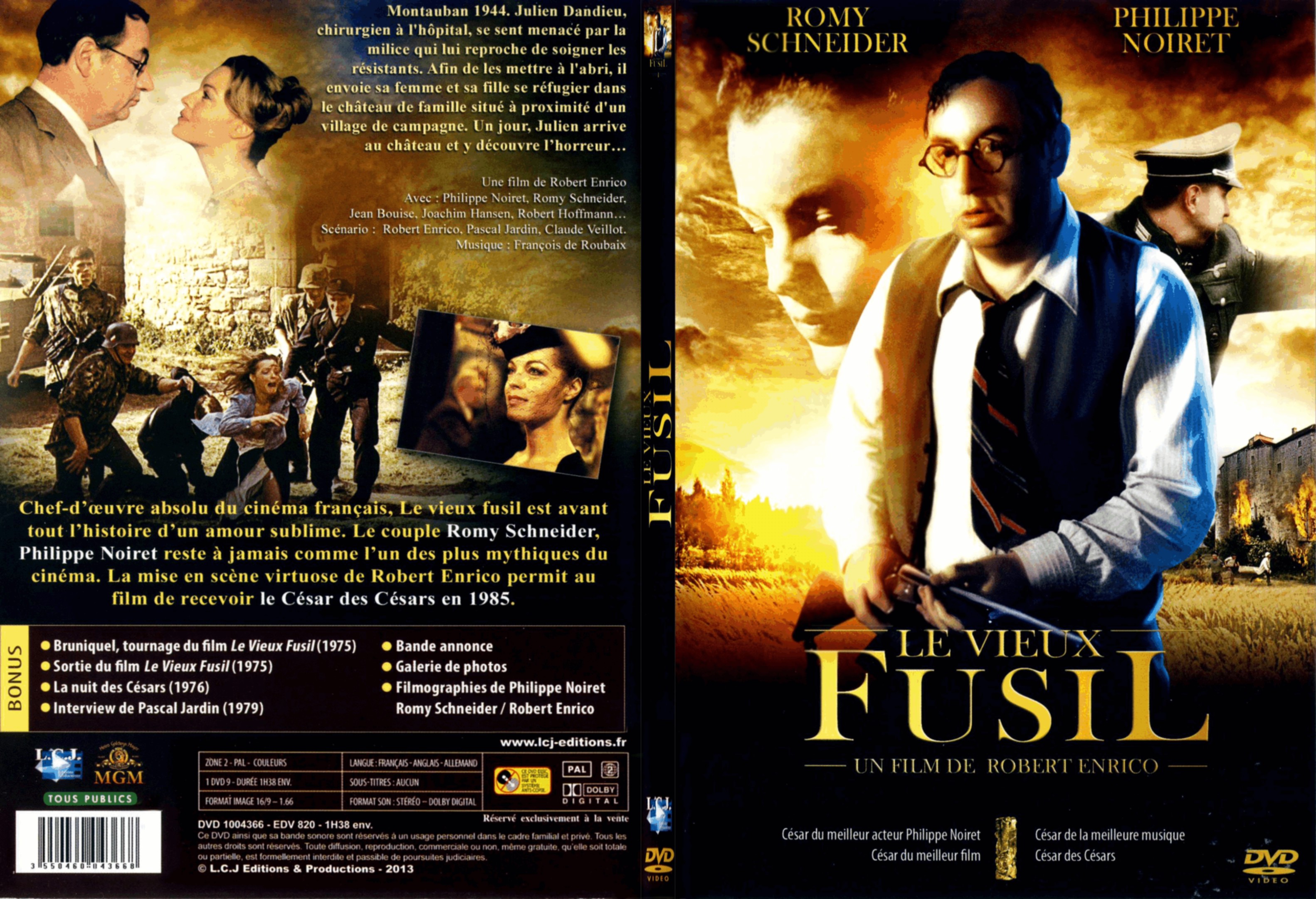 Jaquette DVD Le vieux fusil - SLIM v2