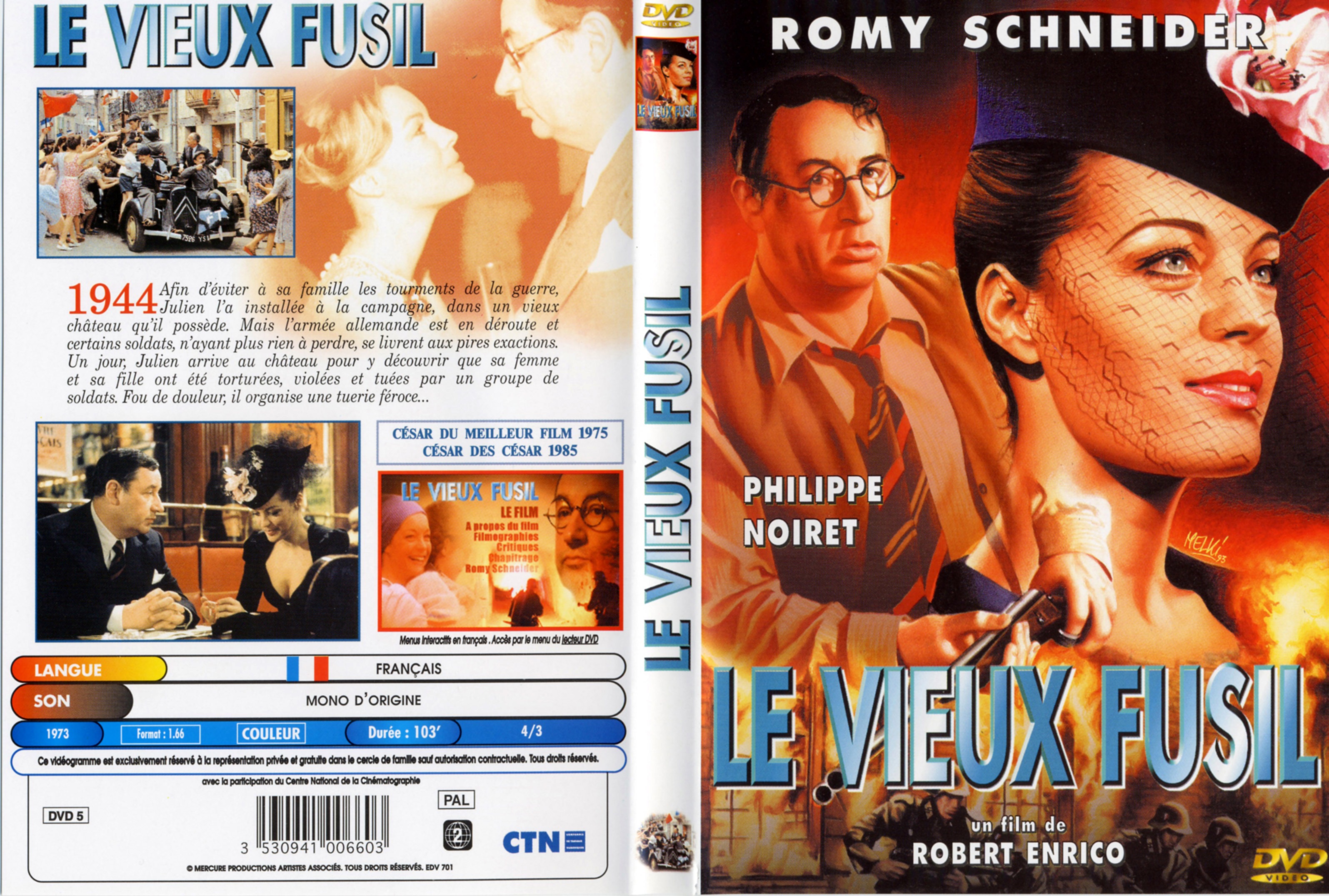 Jaquette DVD Le vieux fusil v2