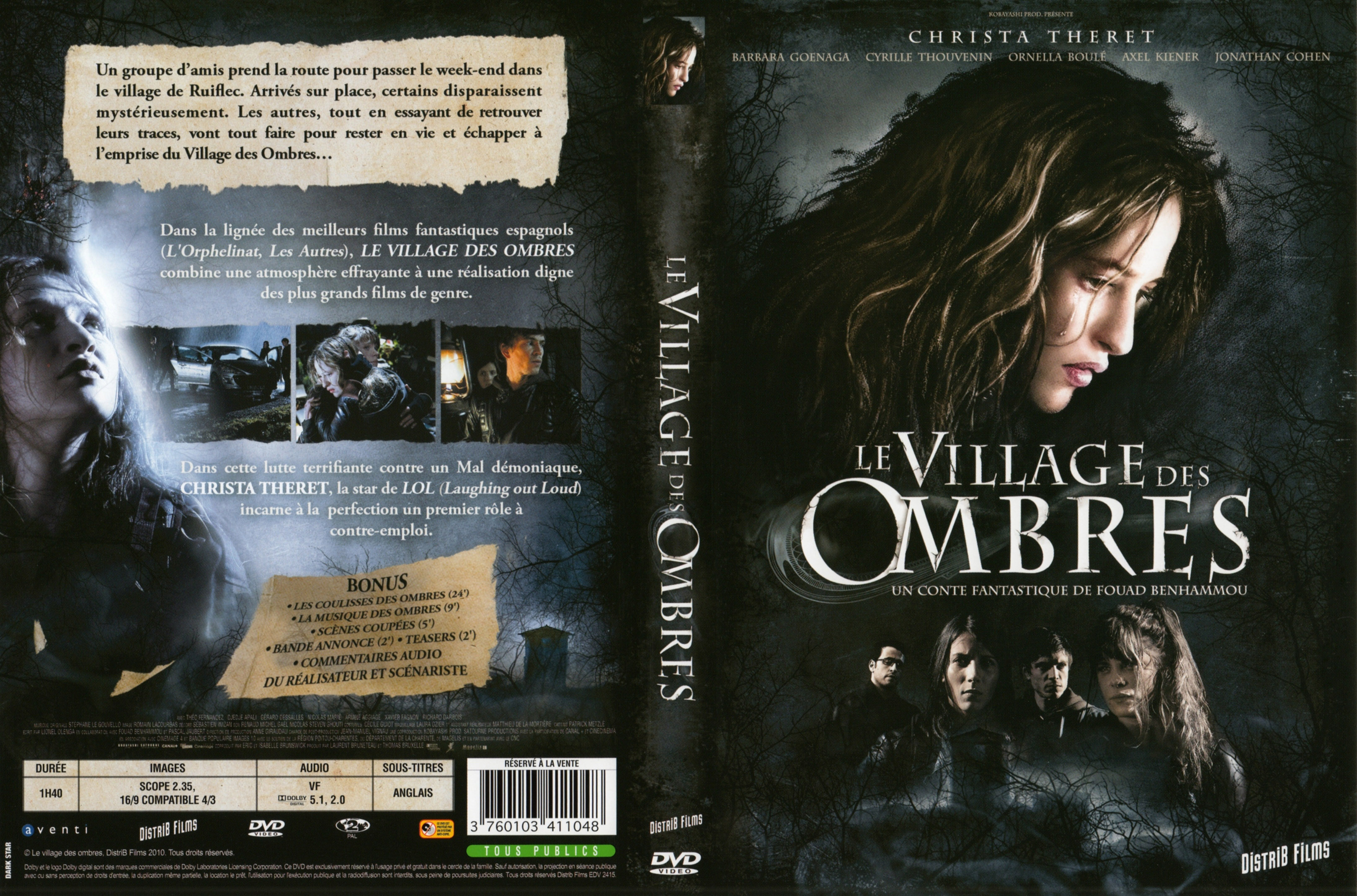 Jaquette DVD Le village des ombres