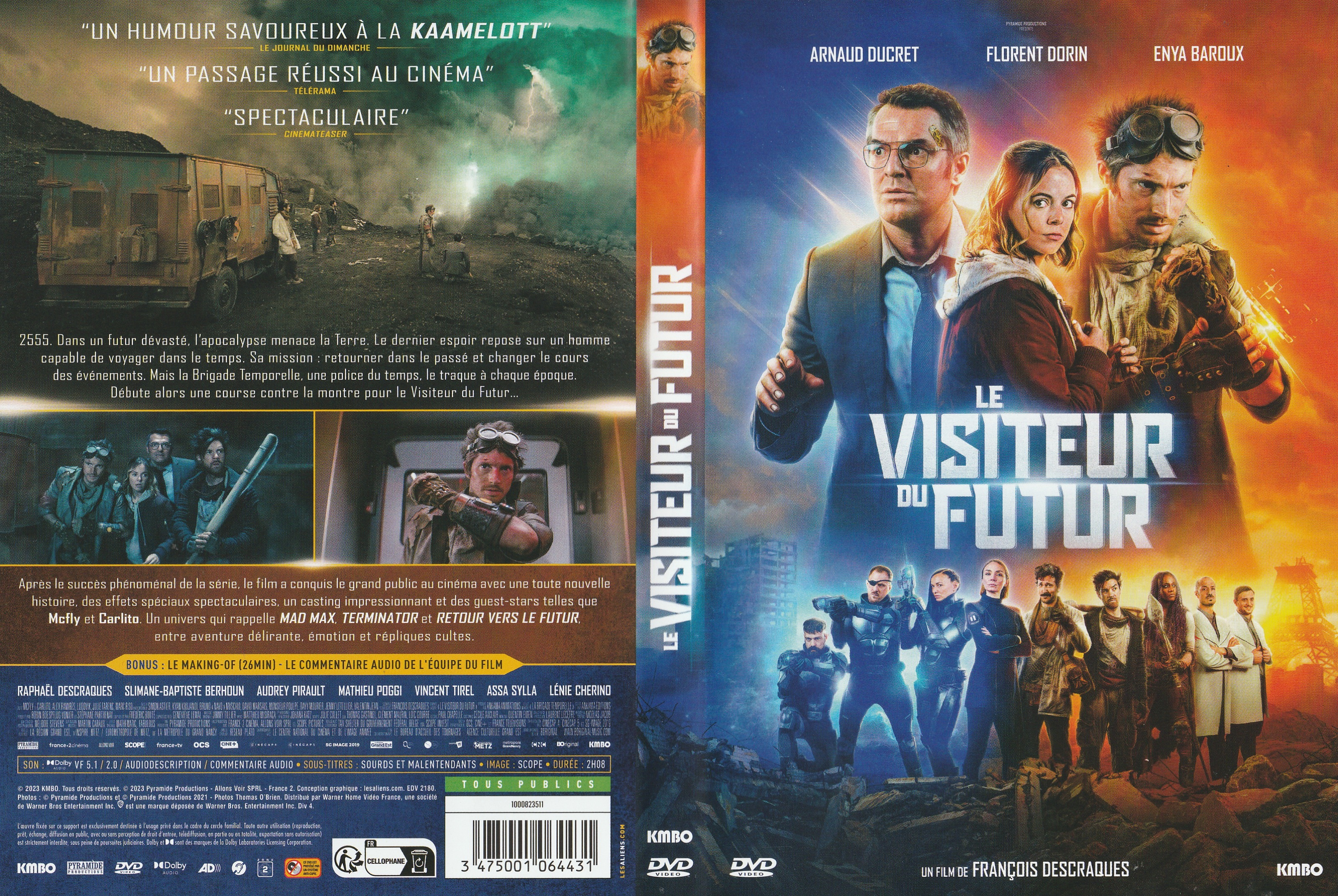 Jaquette DVD Le visiteur du futur