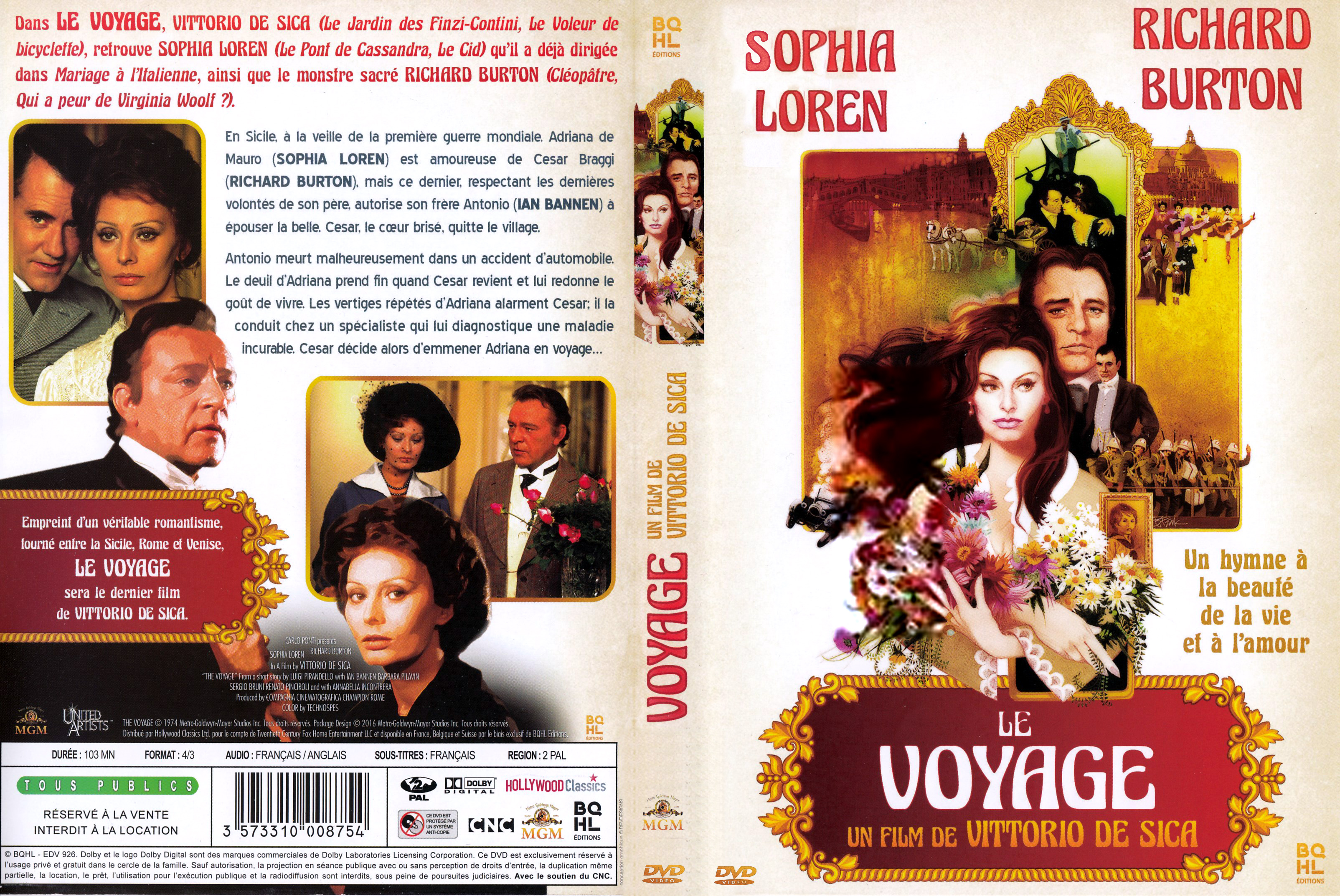 Jaquette DVD Le voyage