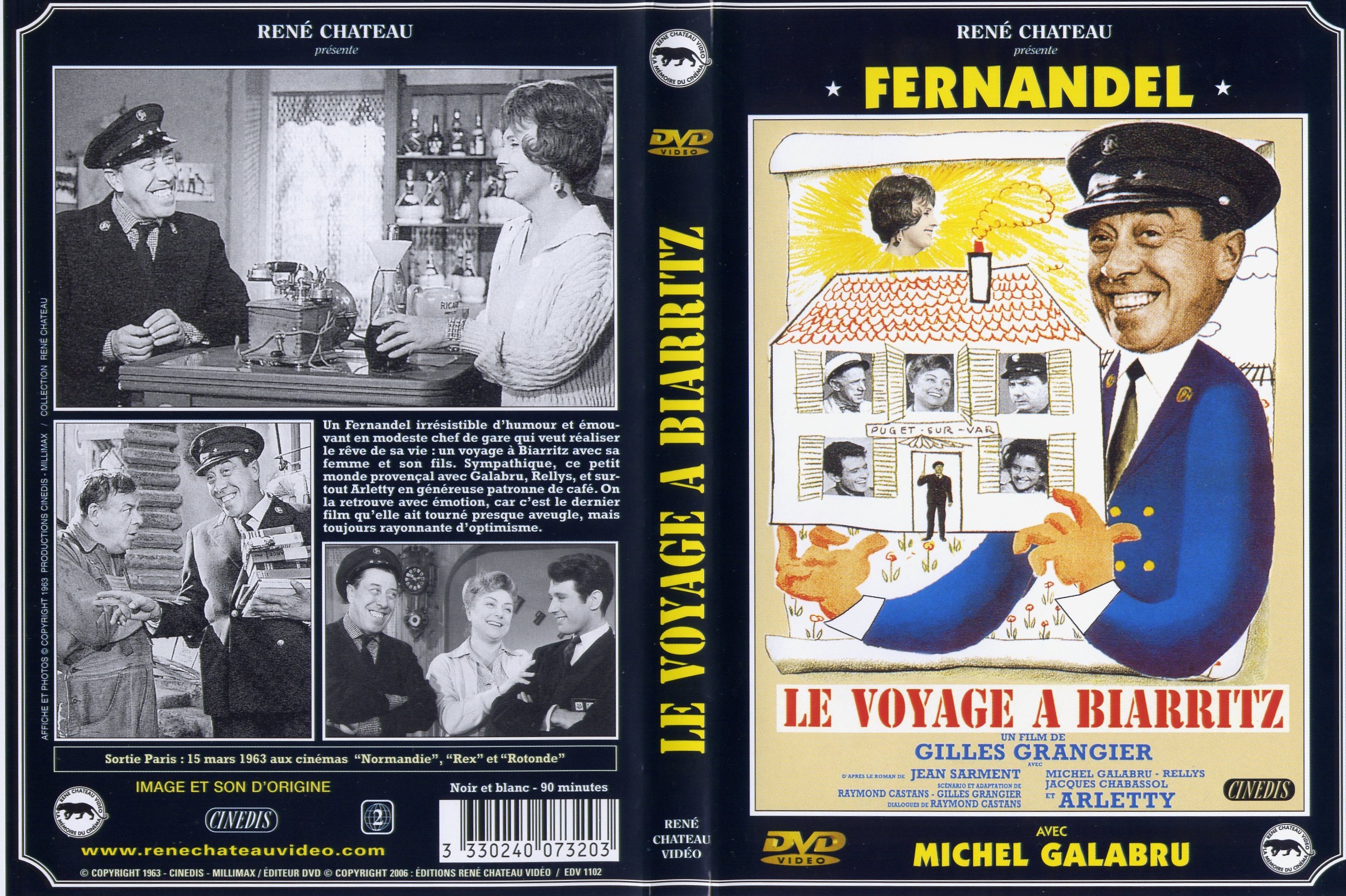 Jaquette DVD Le voyage  biarritz