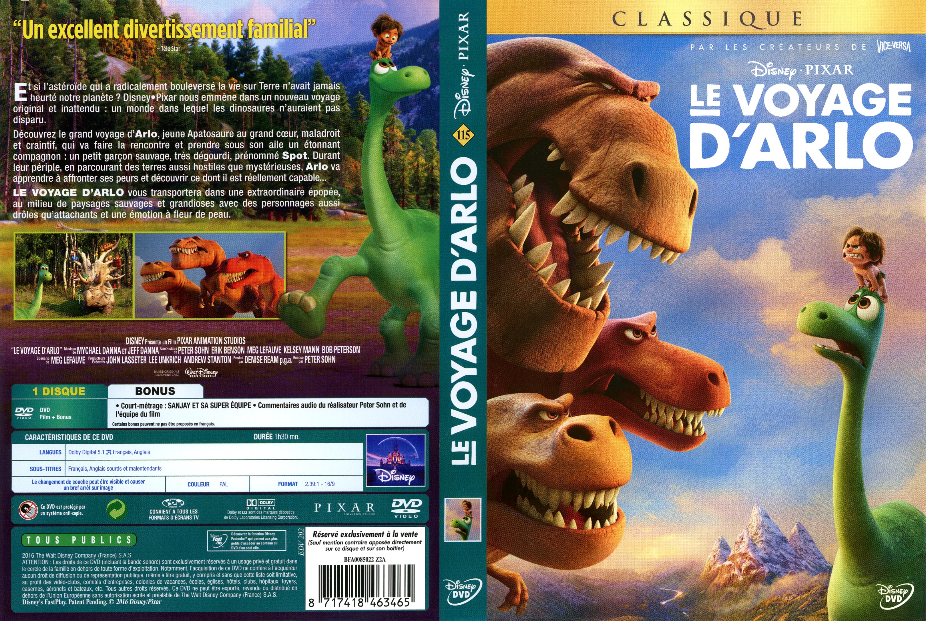 Jaquette DVD Le voyage d