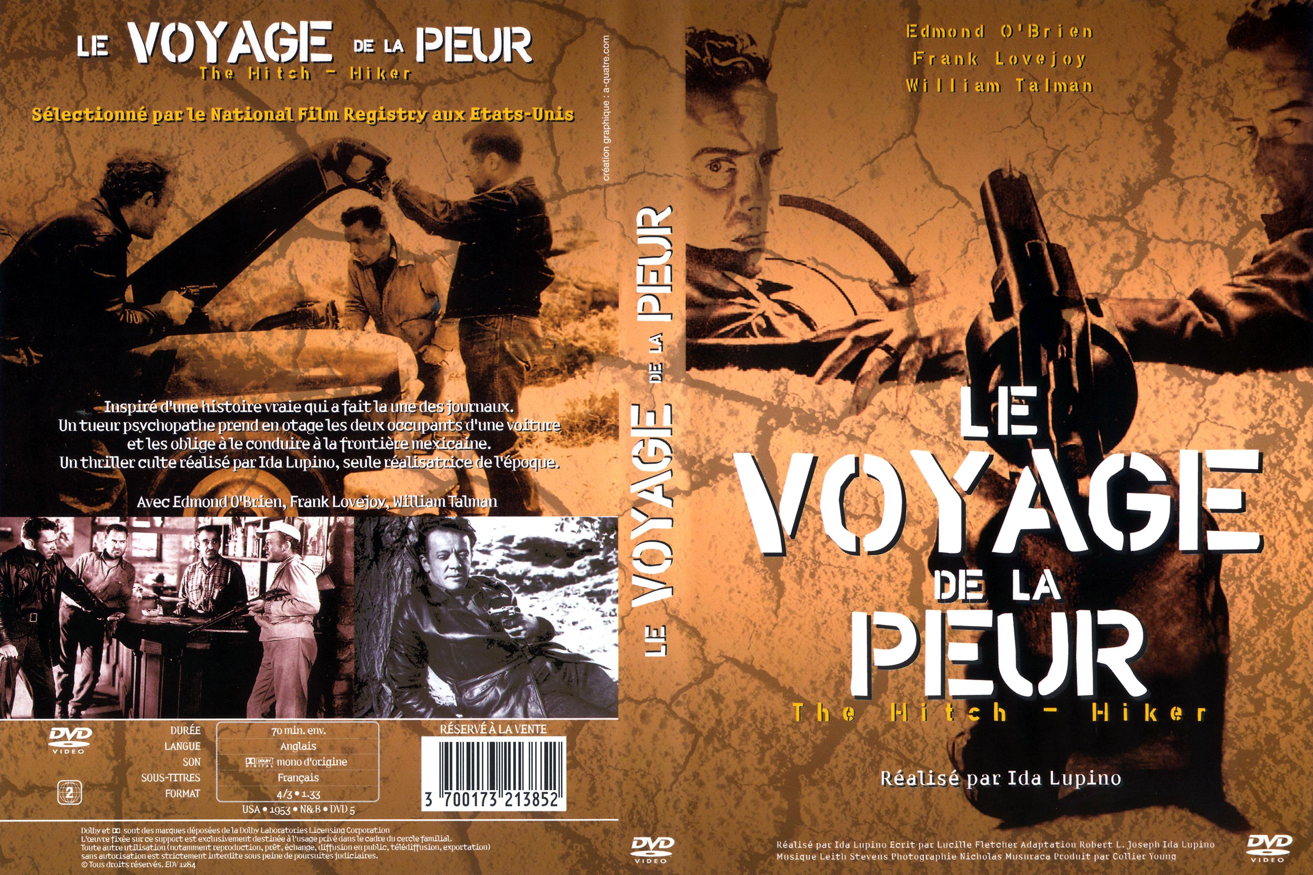 Jaquette DVD Le voyage de la peur v2