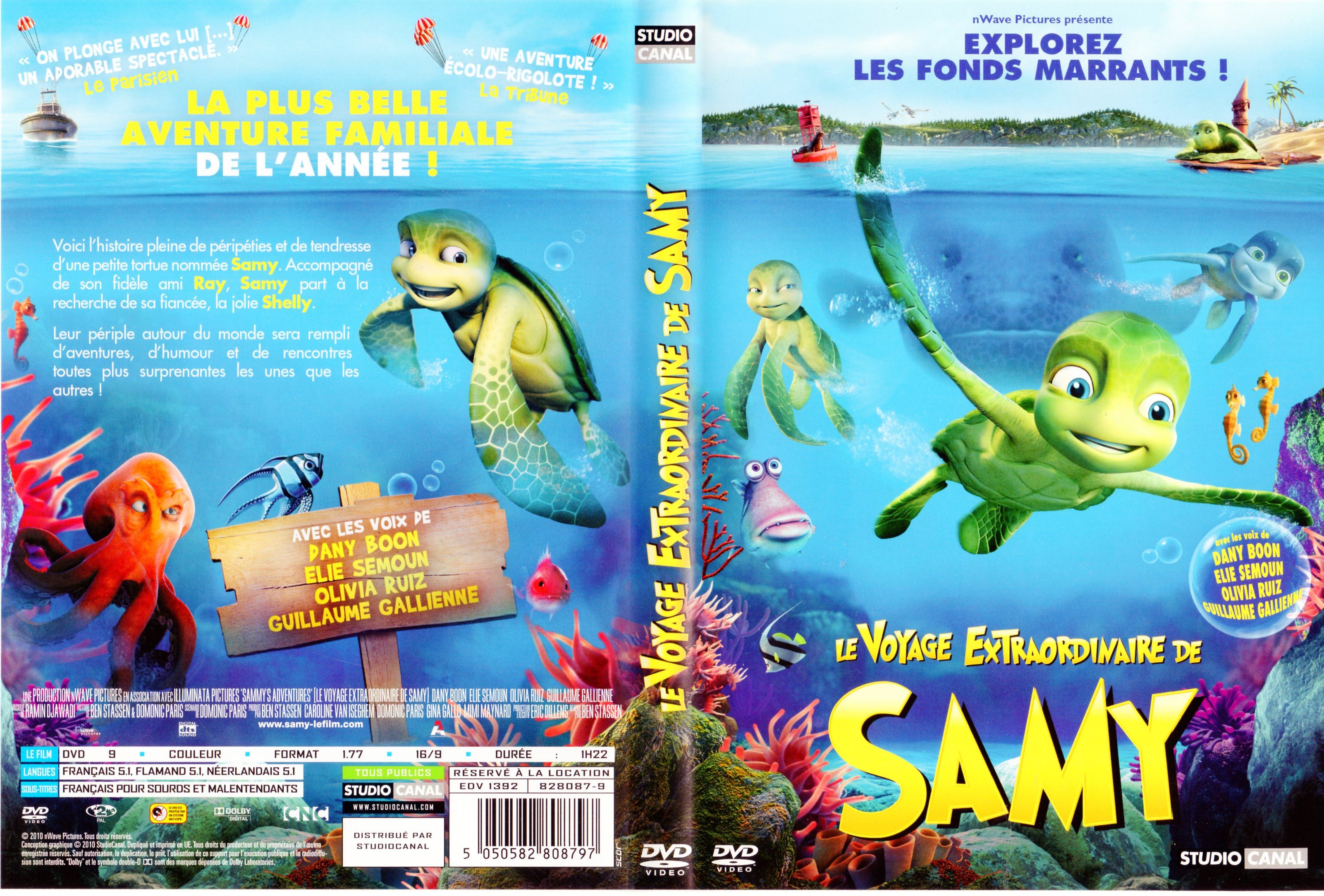 Jaquette DVD Le voyage extraordinaire de Samy