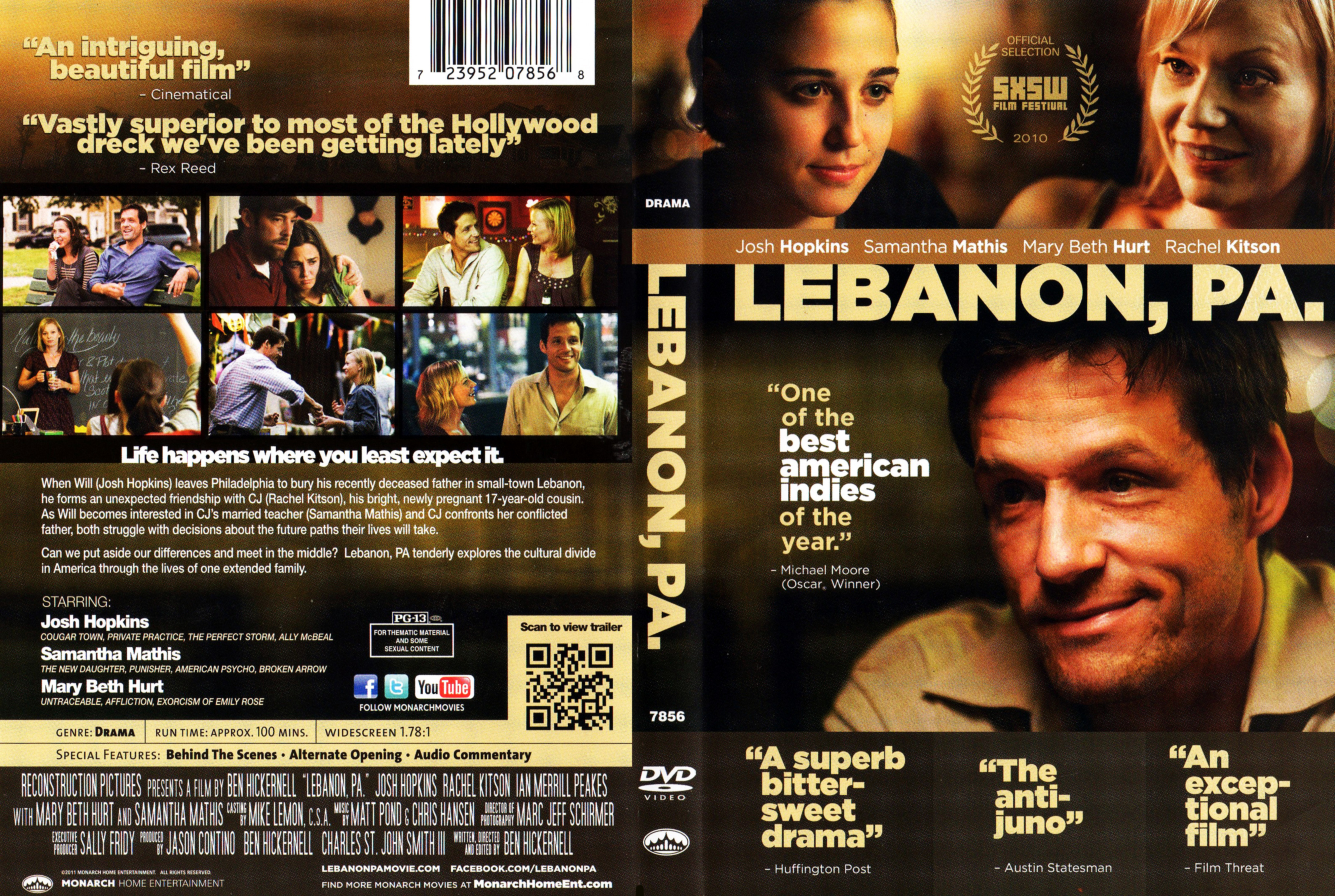 Jaquette DVD Lebanon PA (Canadienne)