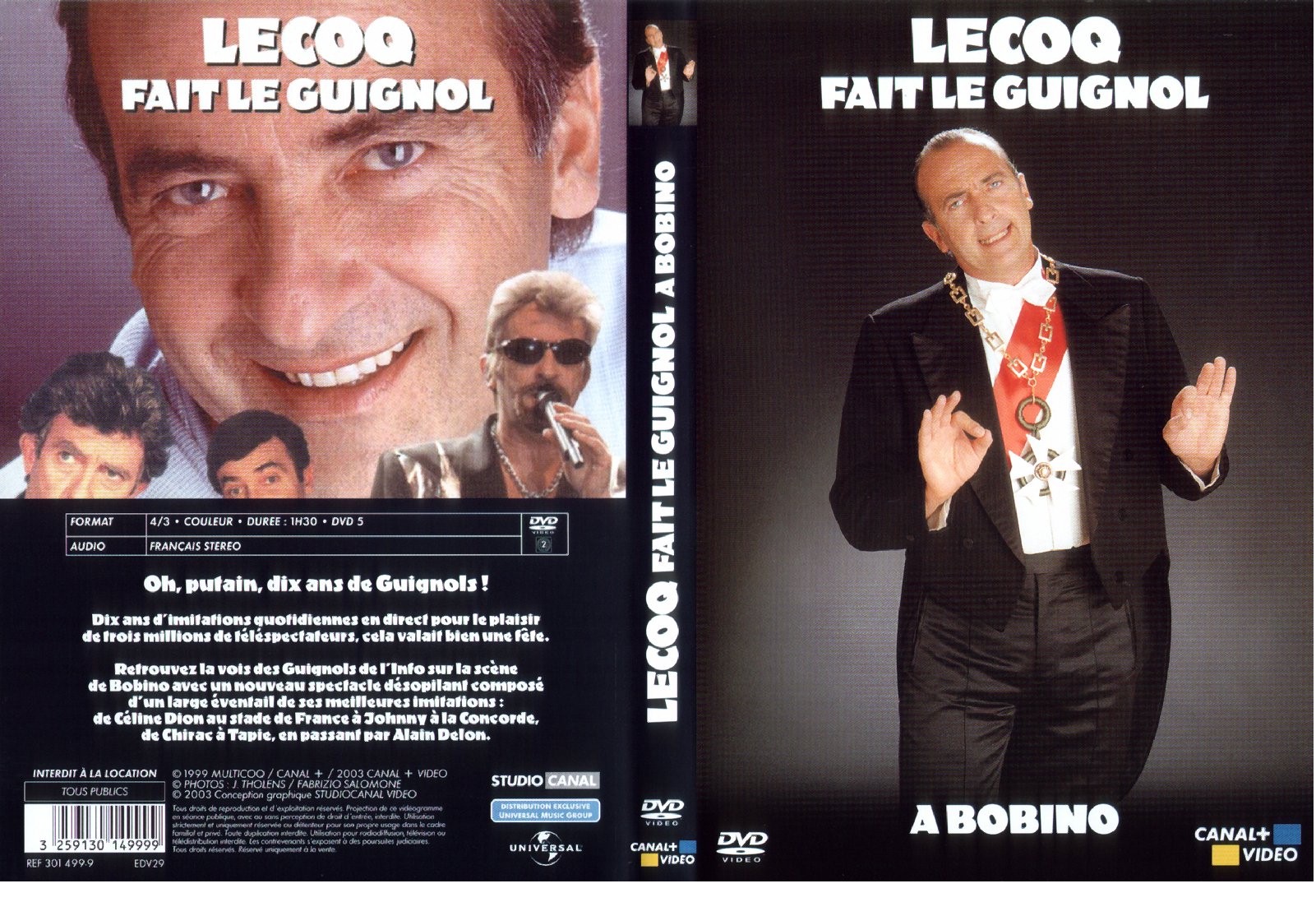 Jaquette DVD Lecoq fait le guignol