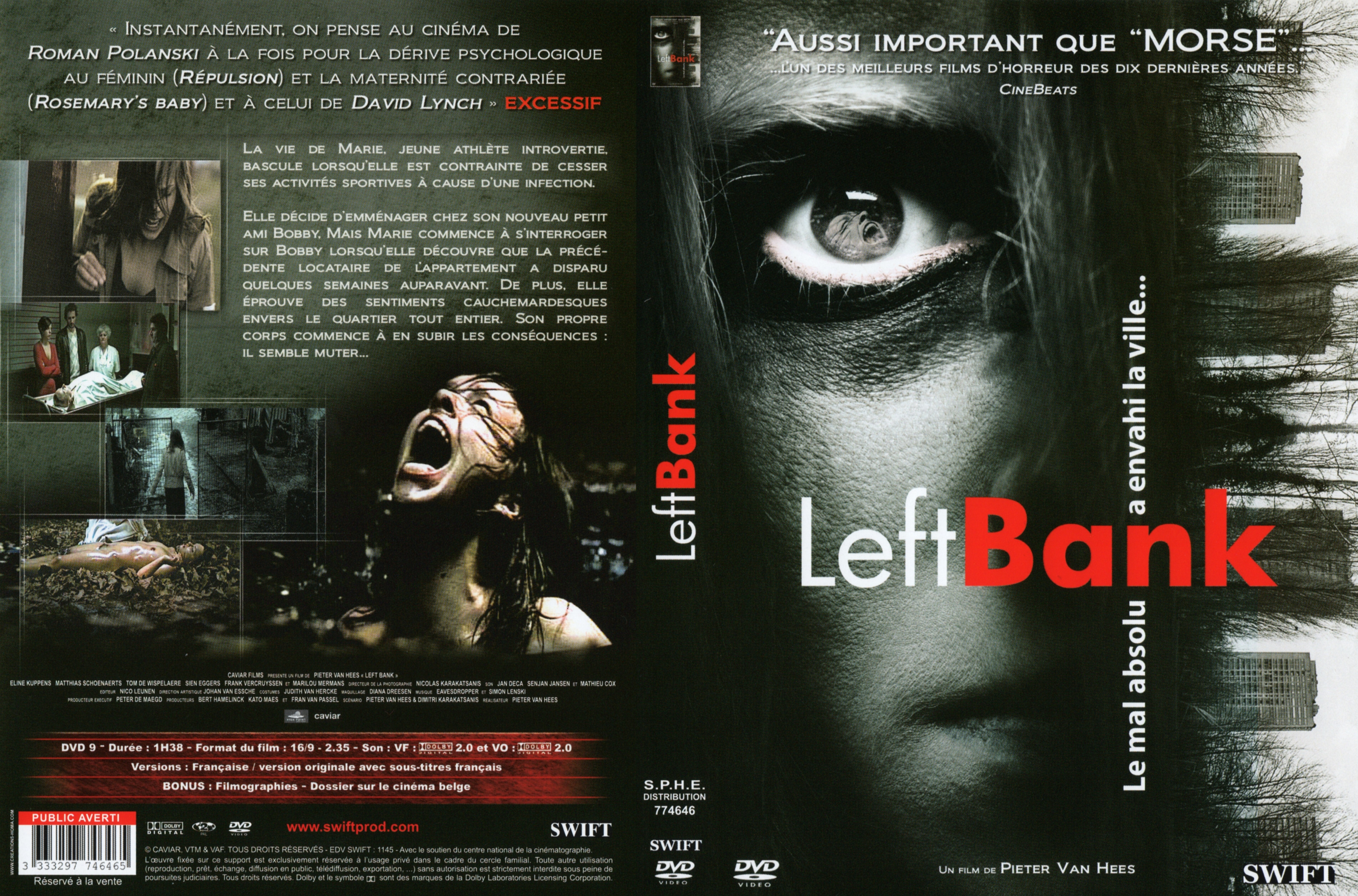 Jaquette DVD Left bank