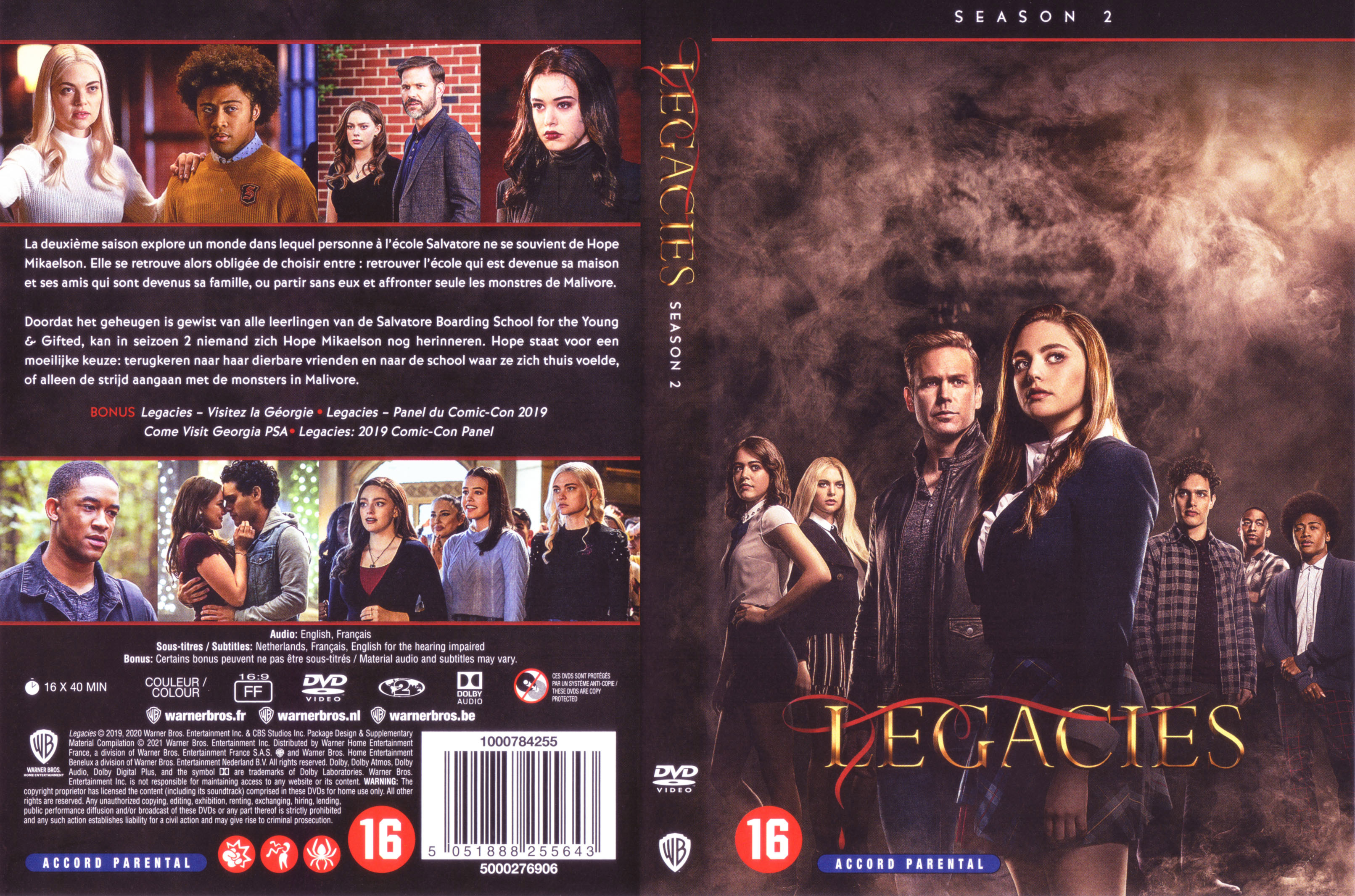 Jaquette DVD Legacies Saison 2