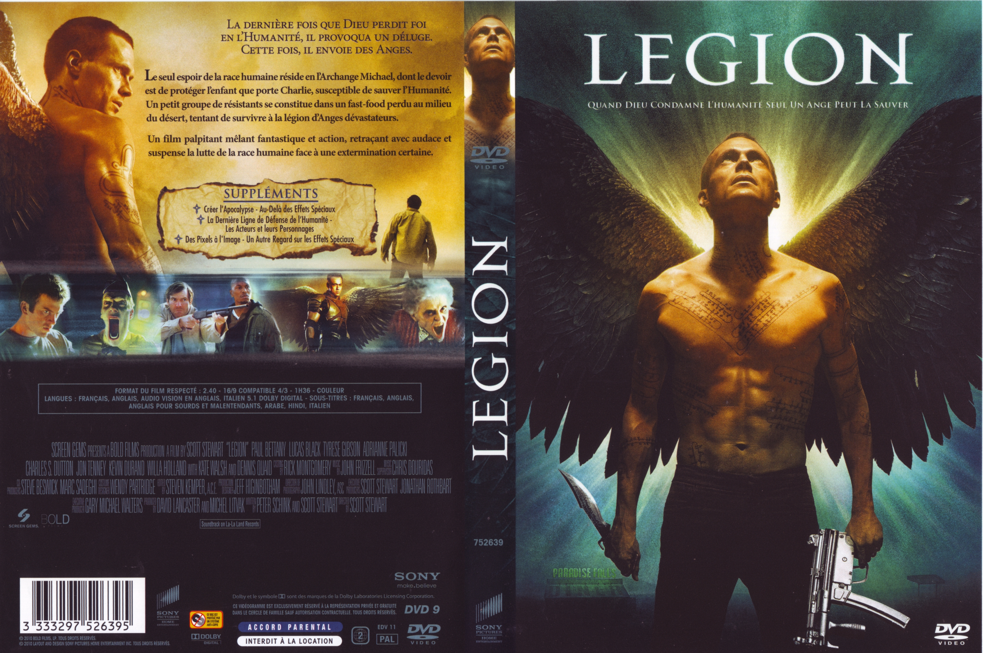 Jaquette DVD Legion