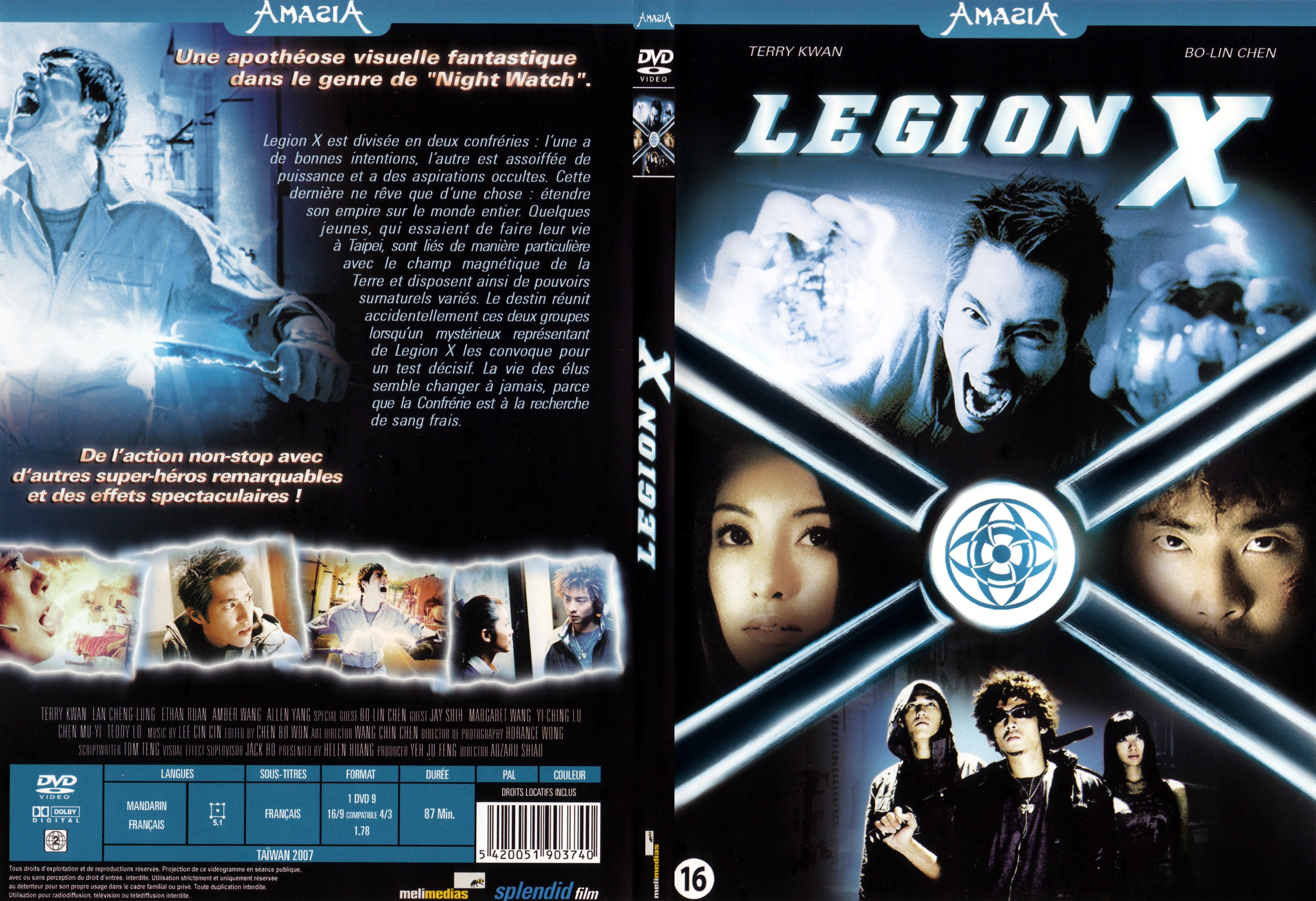 Jaquette DVD Lgion X - SLIM