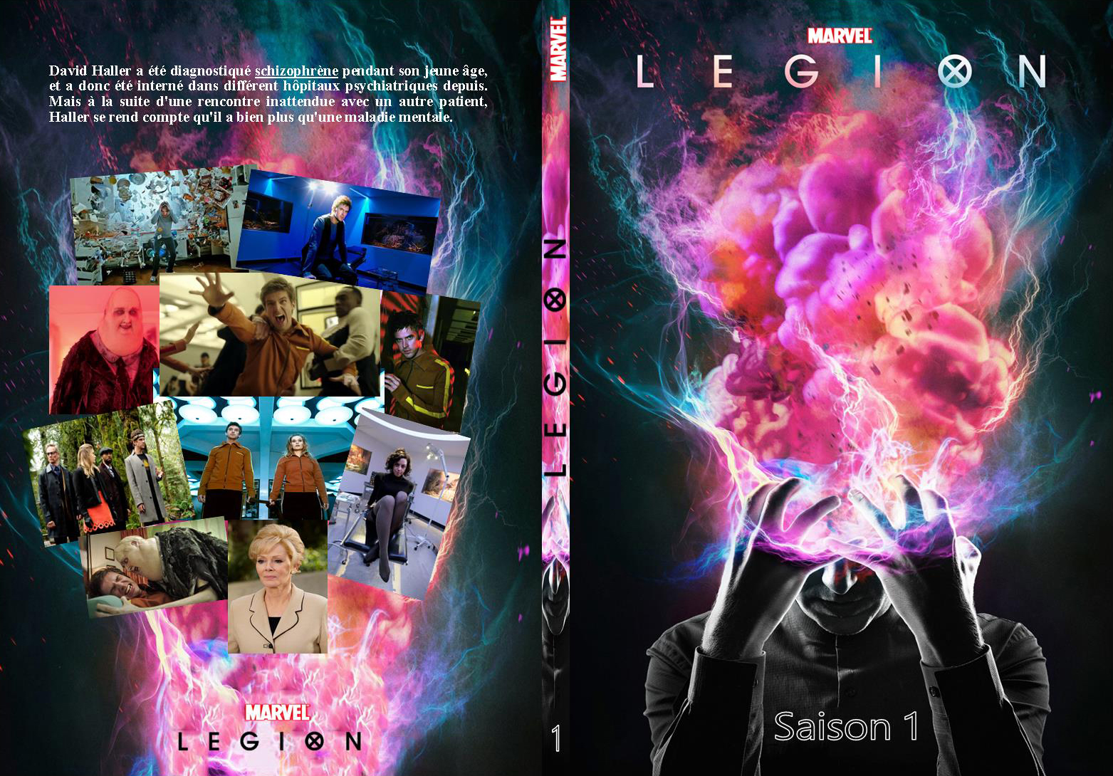 Jaquette DVD Legion saison 1 custom v2