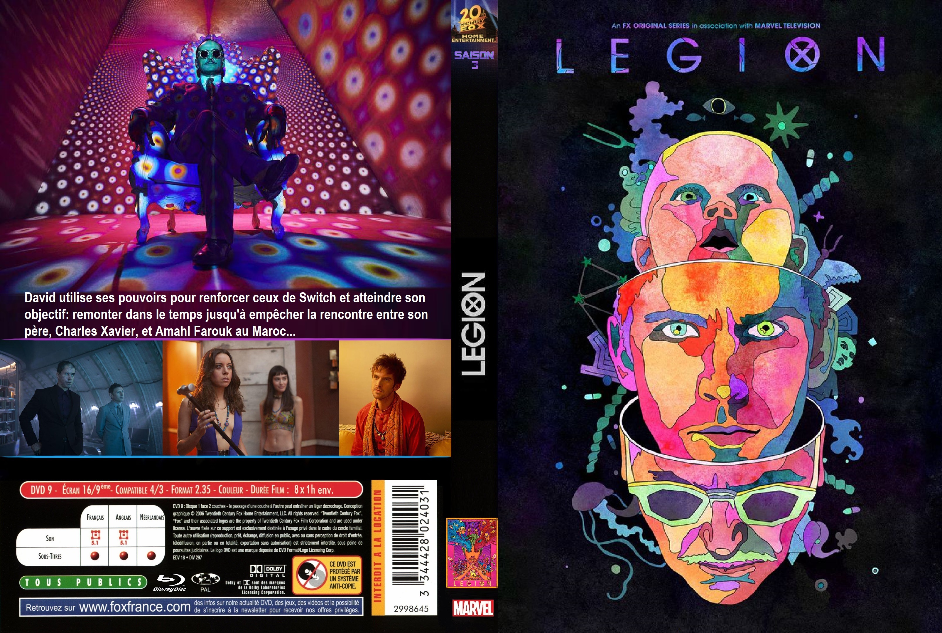 Jaquette DVD Legion saison 3 custom