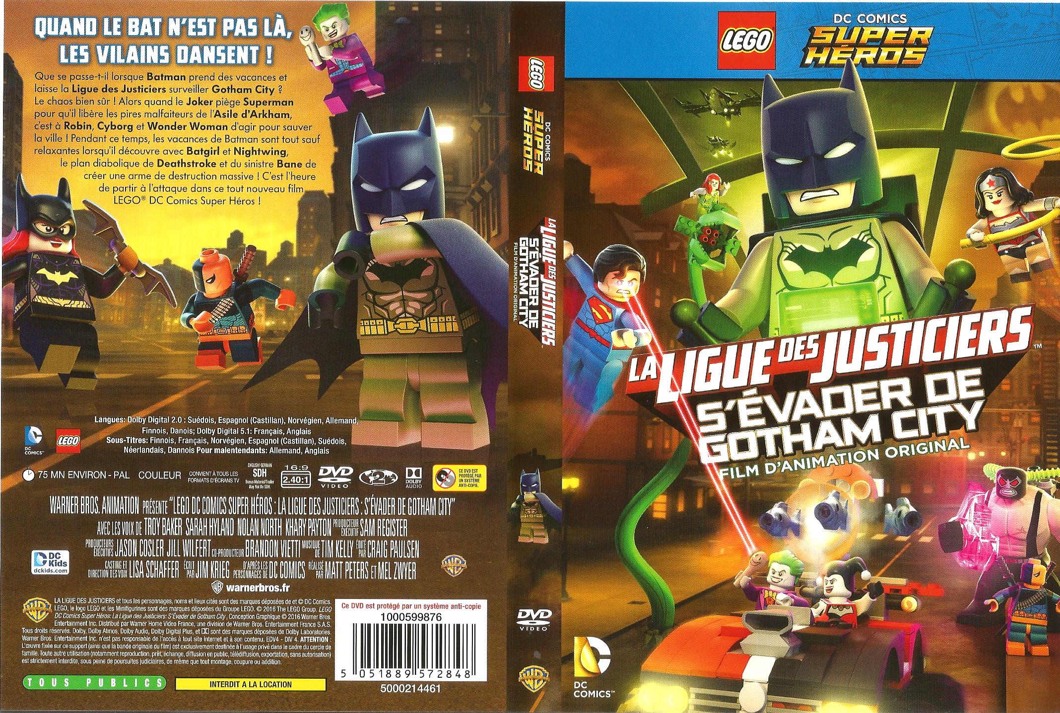 Jaquette DVD Lego La Ligue des Justiciers S