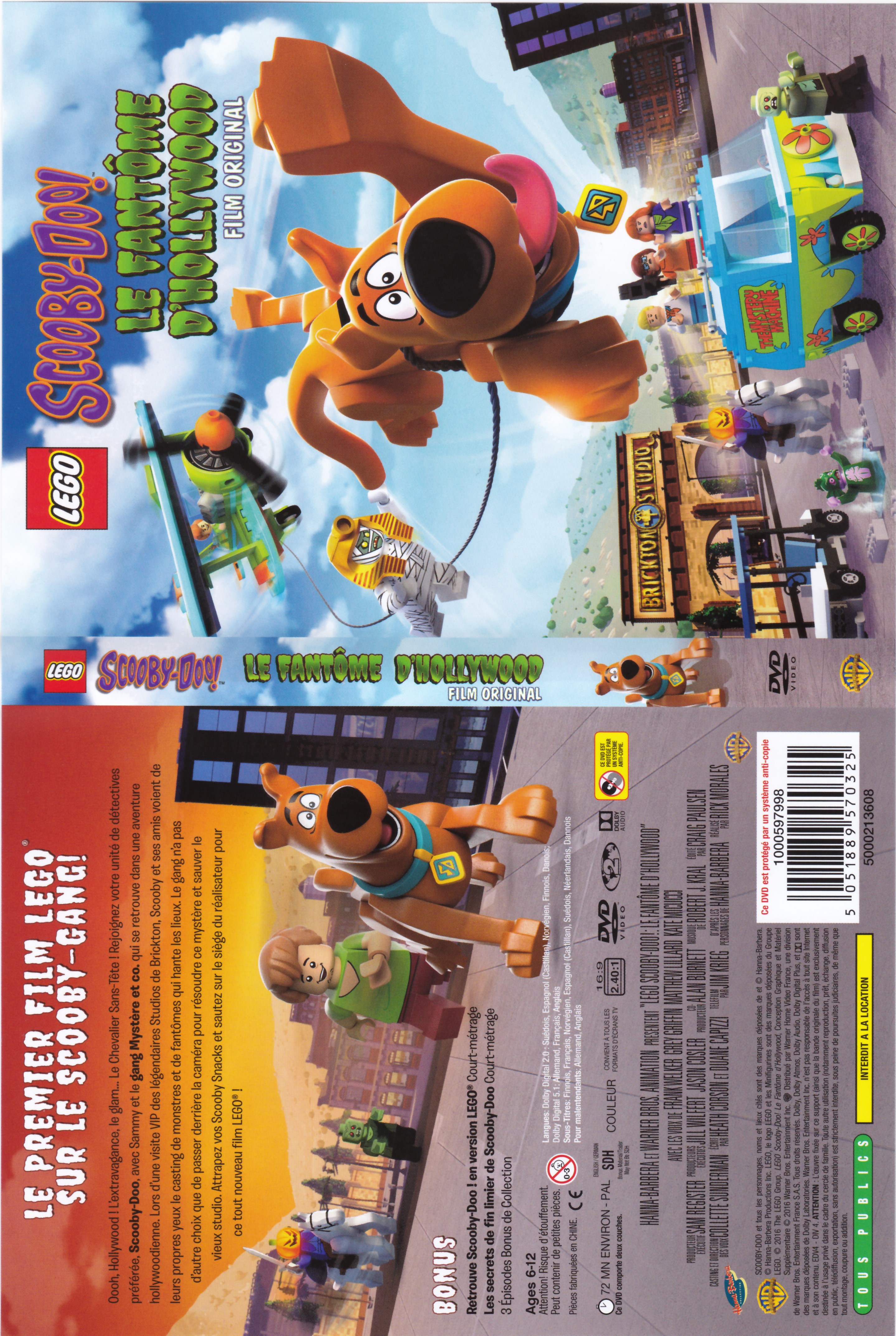 Jaquette DVD Lego Scooby-Doo! Le Fantome d