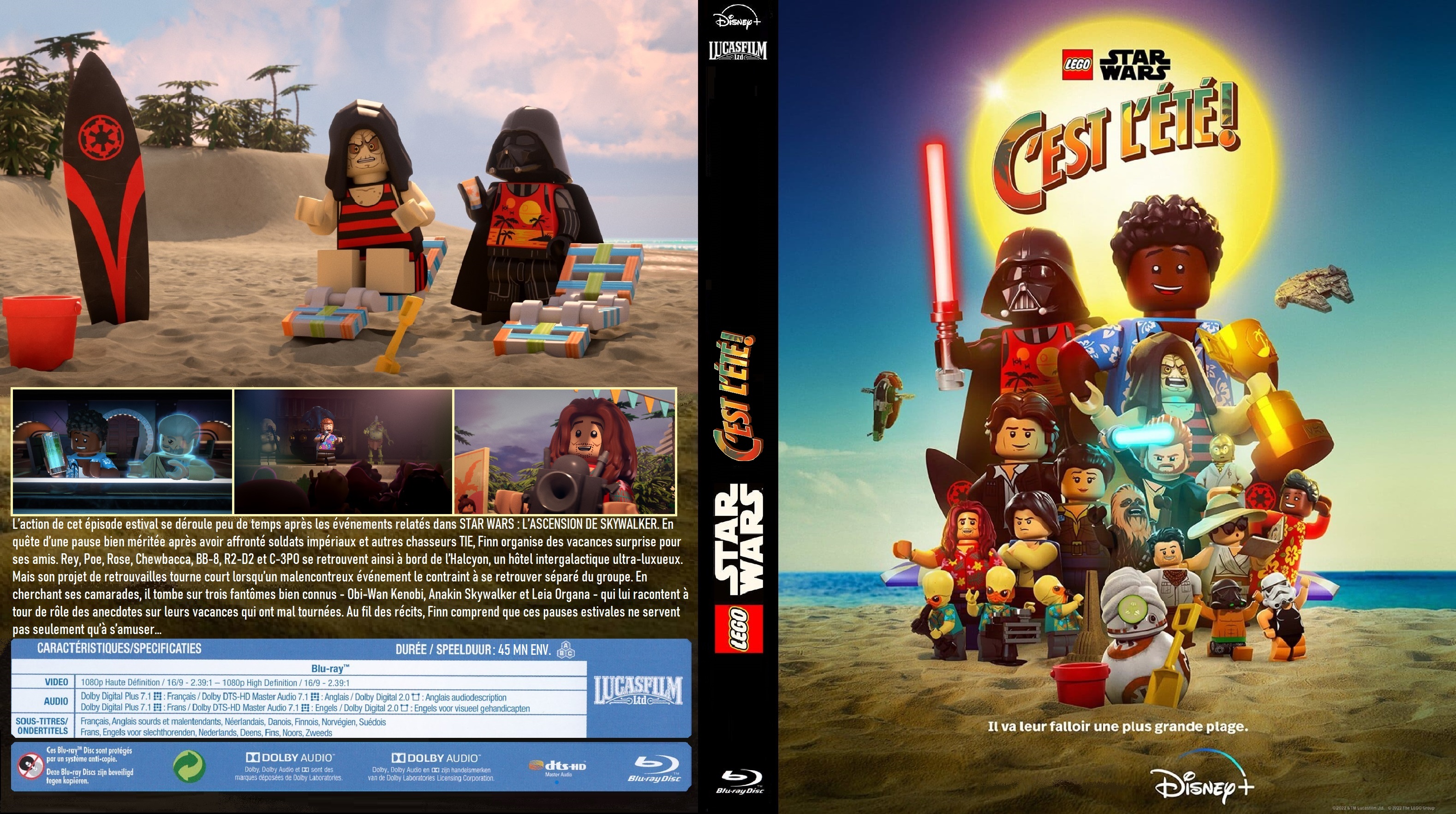Jaquette DVD Lego Star Wars C