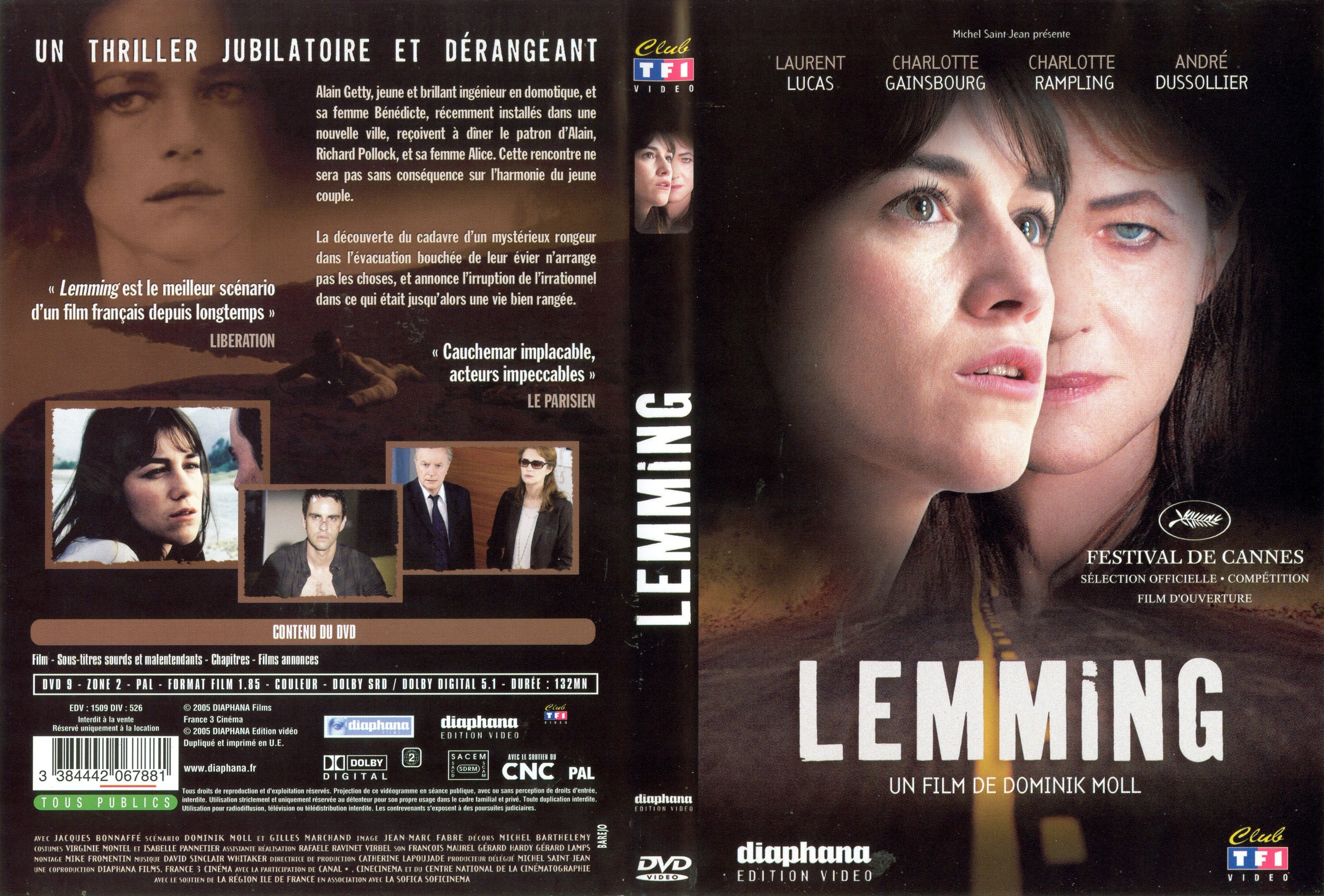 Jaquette DVD Lemming