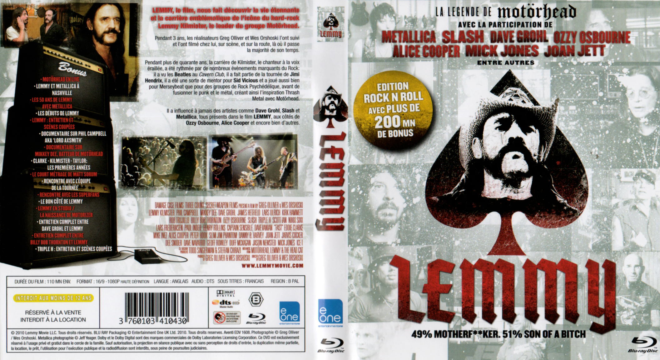 Jaquette DVD Lemmy