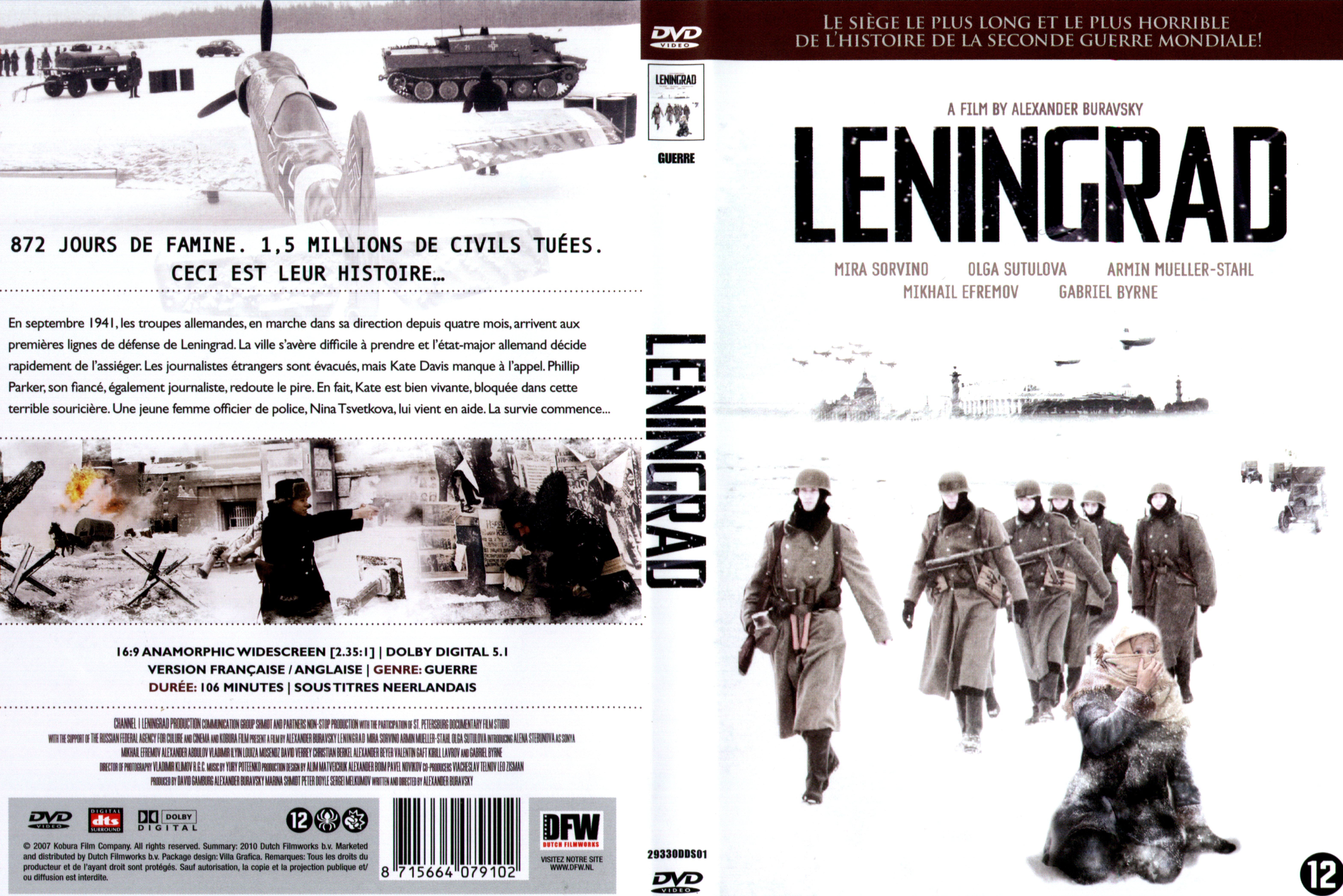 Jaquette DVD Leningrad