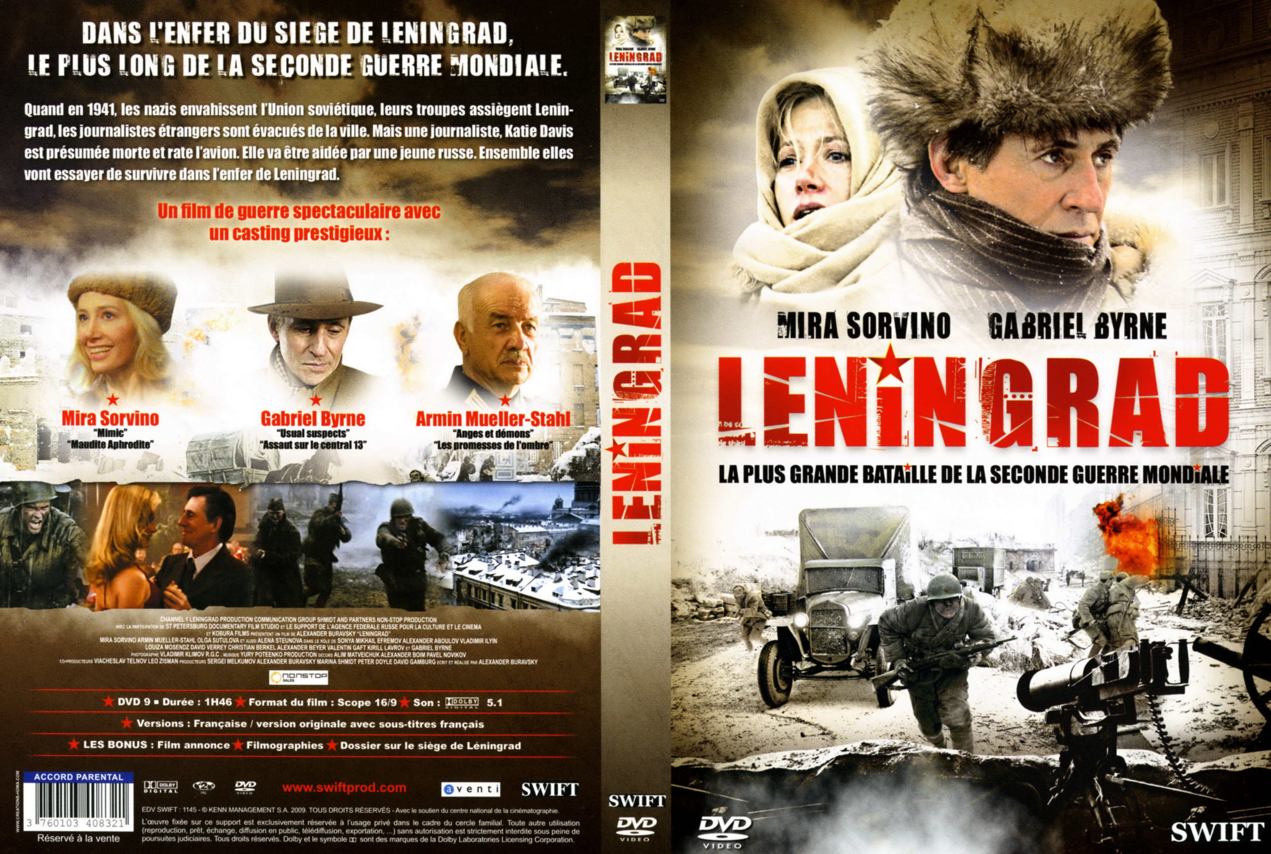 Jaquette DVD Leningrad v2