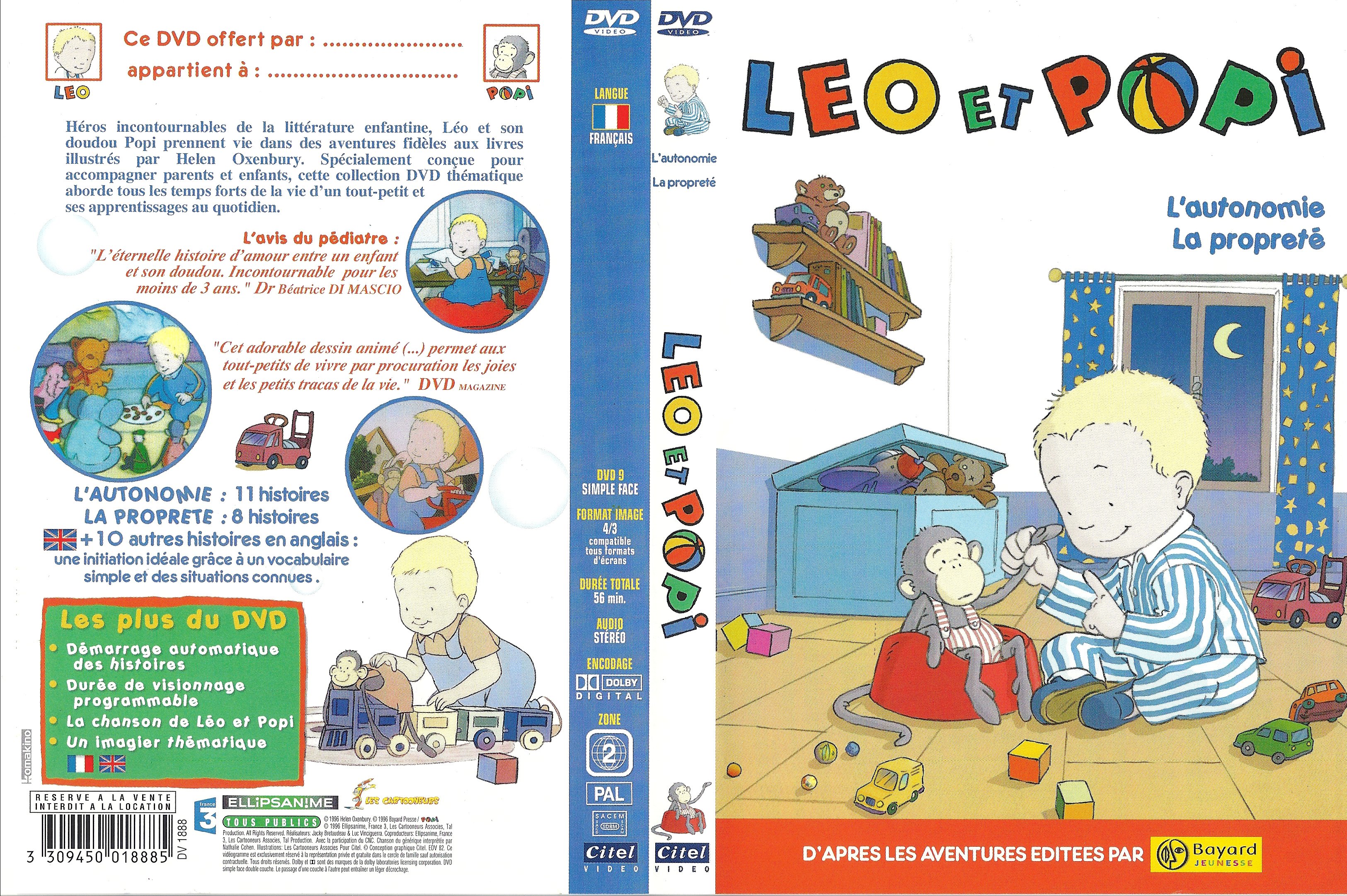 Jaquette DVD Lo et Popi - L