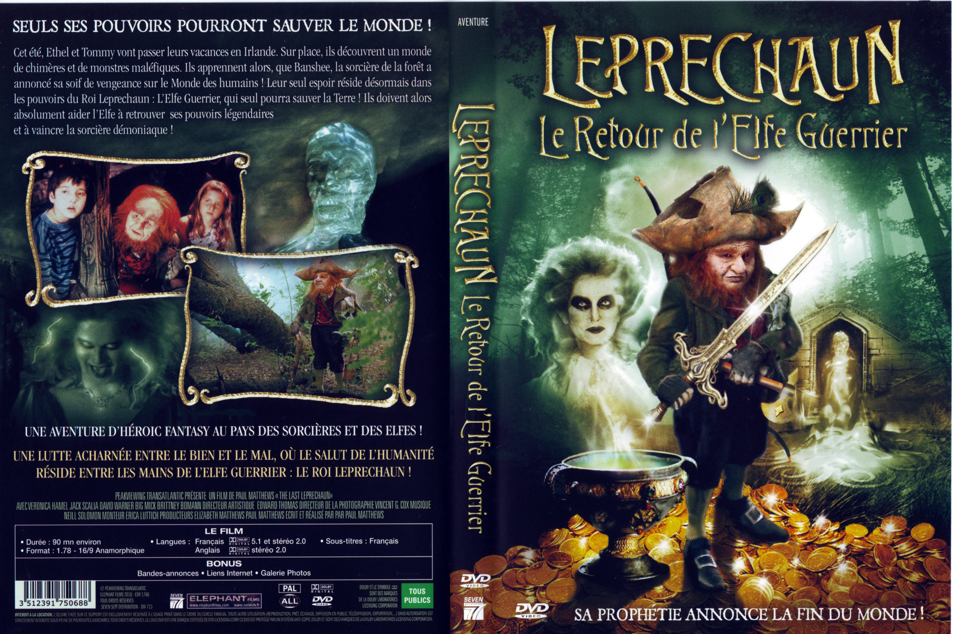 Jaquette DVD Leprechaun Le Retour de l