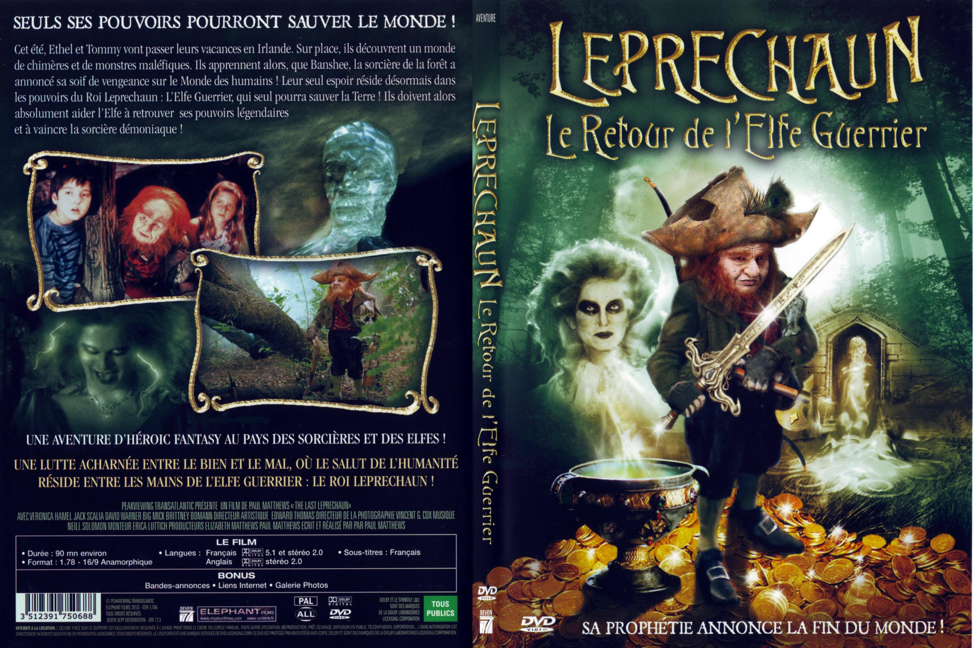 Jaquette DVD Leprechaun Le Retour de l