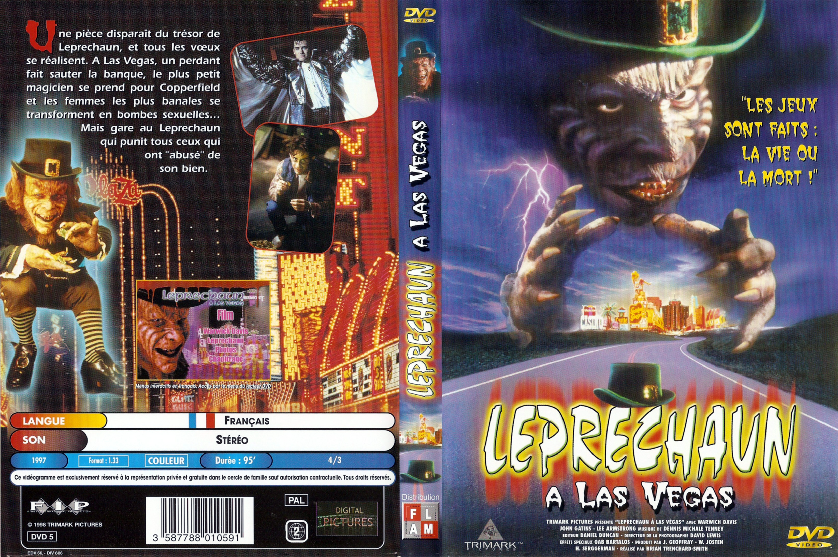 Jaquette DVD Leprechaun  Las Vegas
