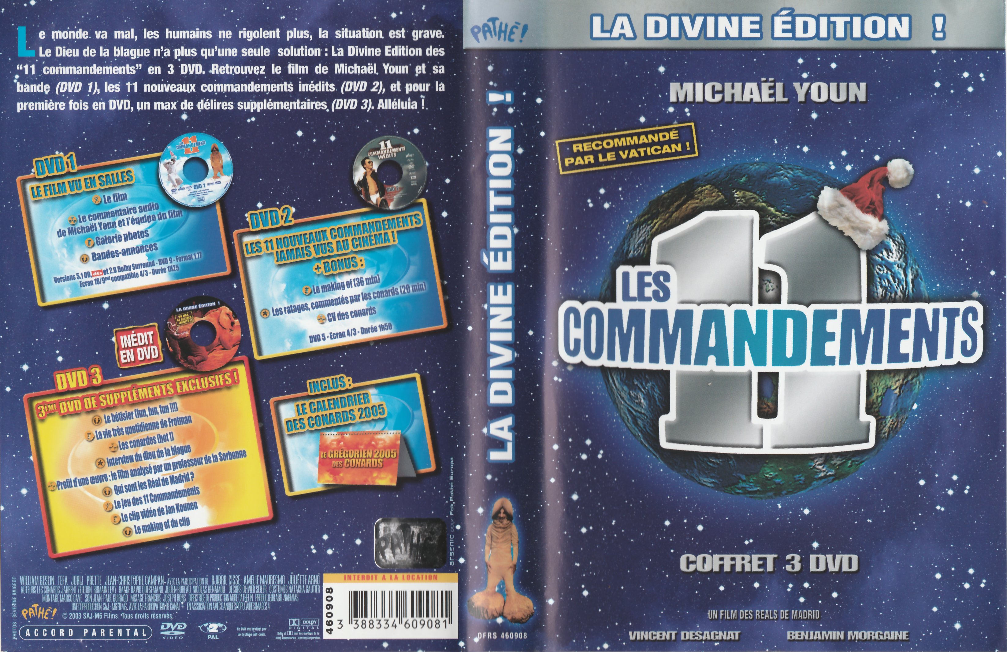 Jaquette DVD Les 11 Commandements v2
