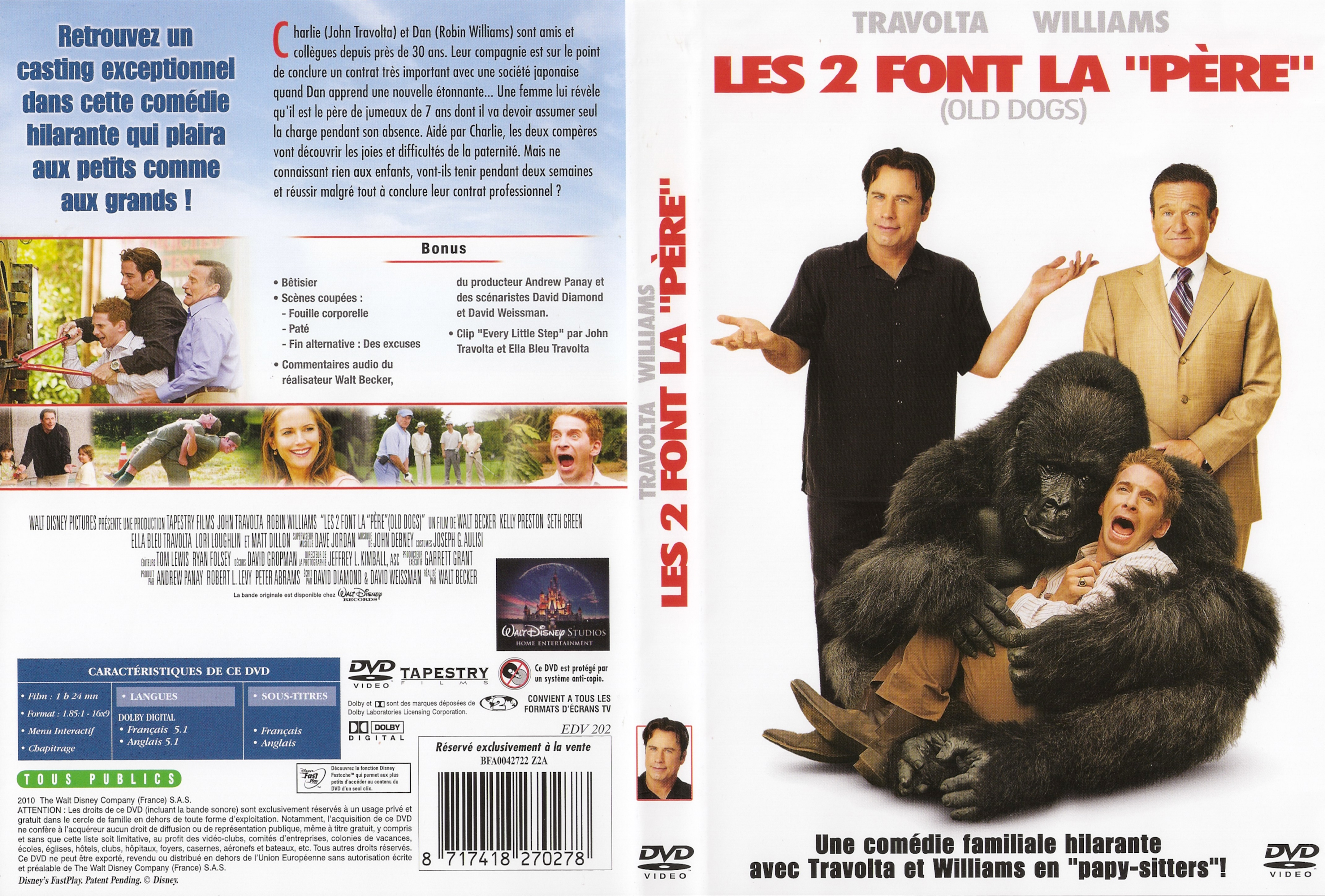 Jaquette DVD Les 2 font la Pre