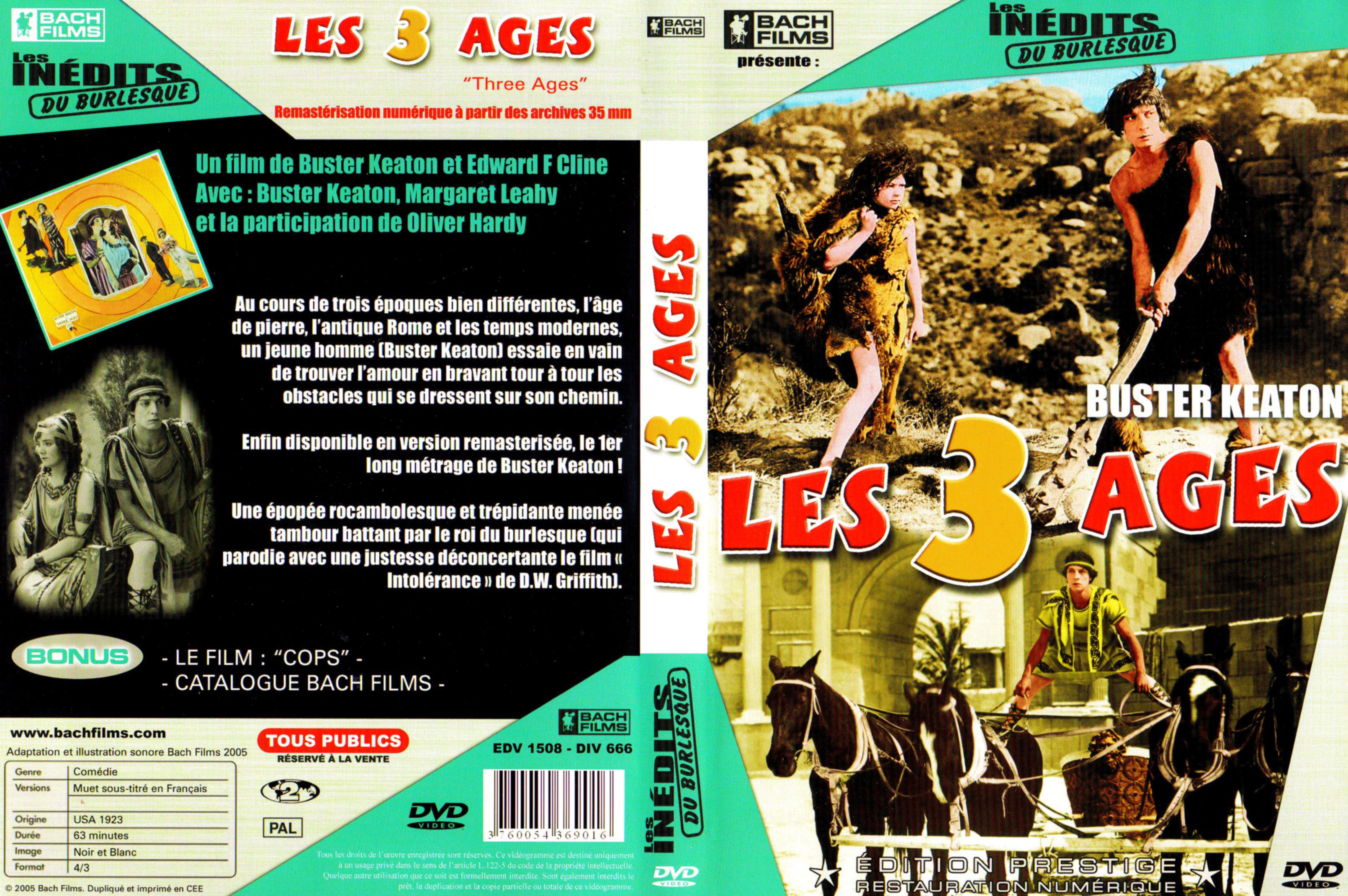 Jaquette DVD Les 3 ages