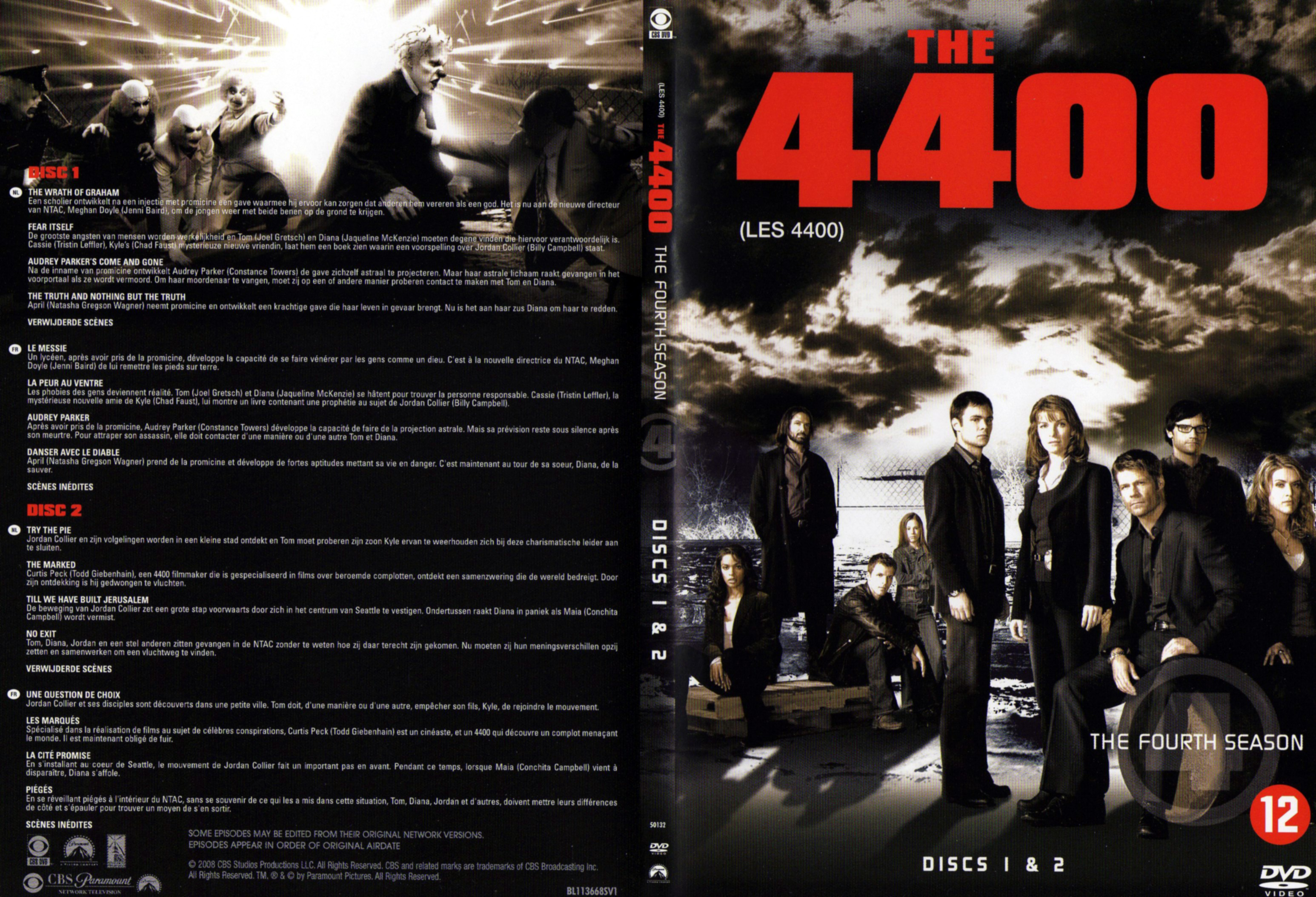 Jaquette DVD Les 4400 Saison 4 DVD 1