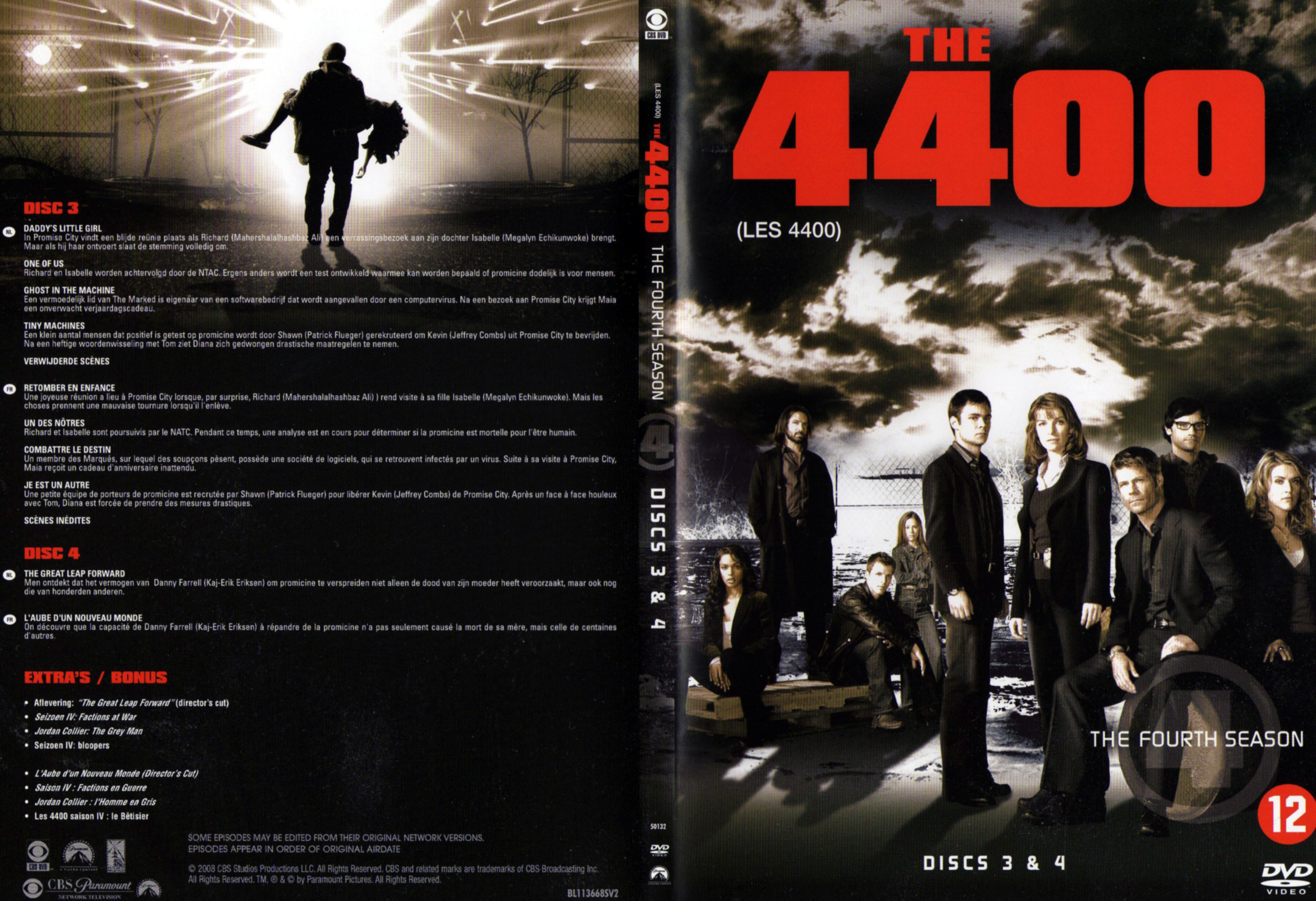 Jaquette DVD Les 4400 Saison 4 DVD 2