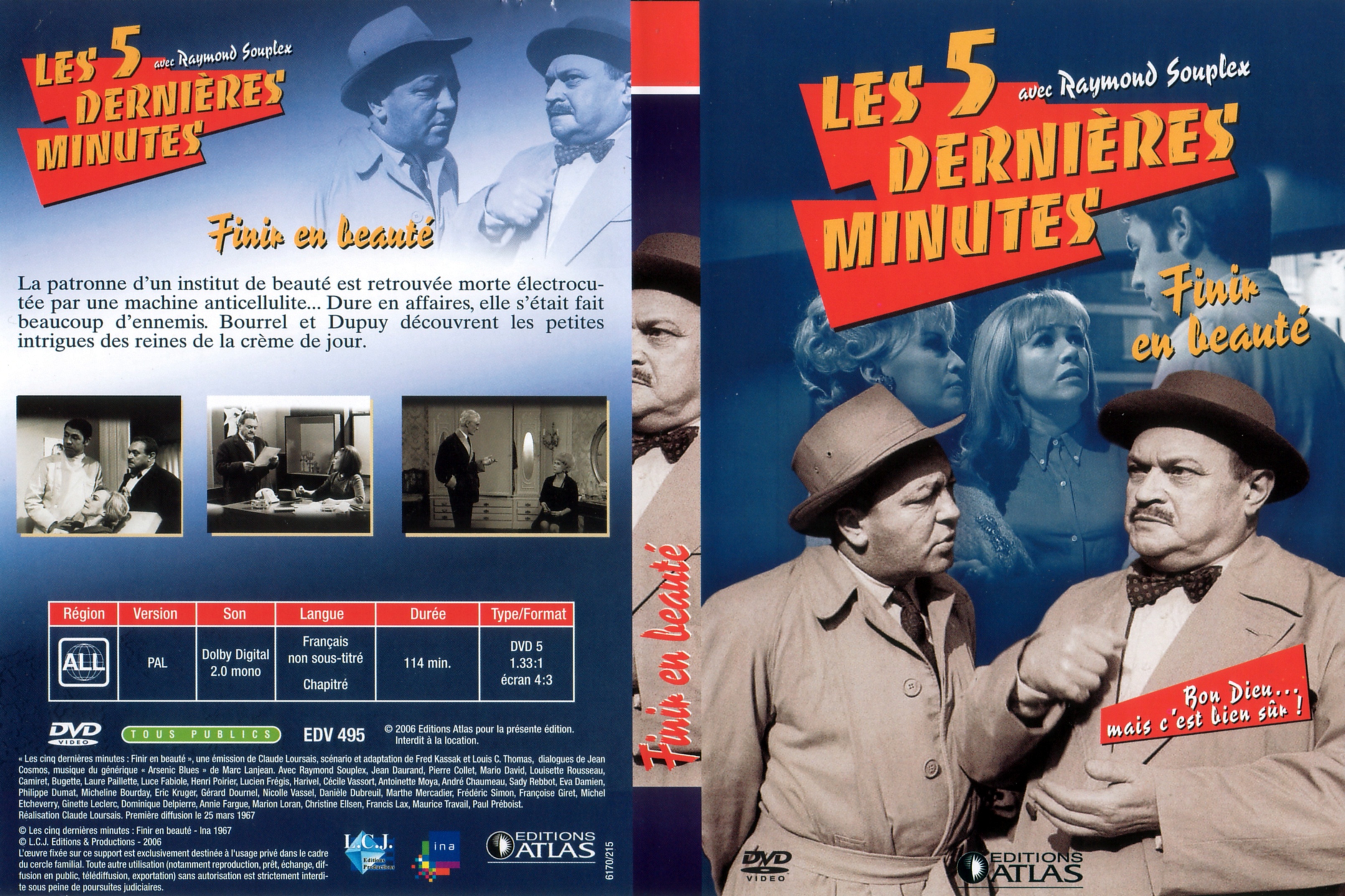 Jaquette DVD Les 5 dernieres minutes - Finir en beaut