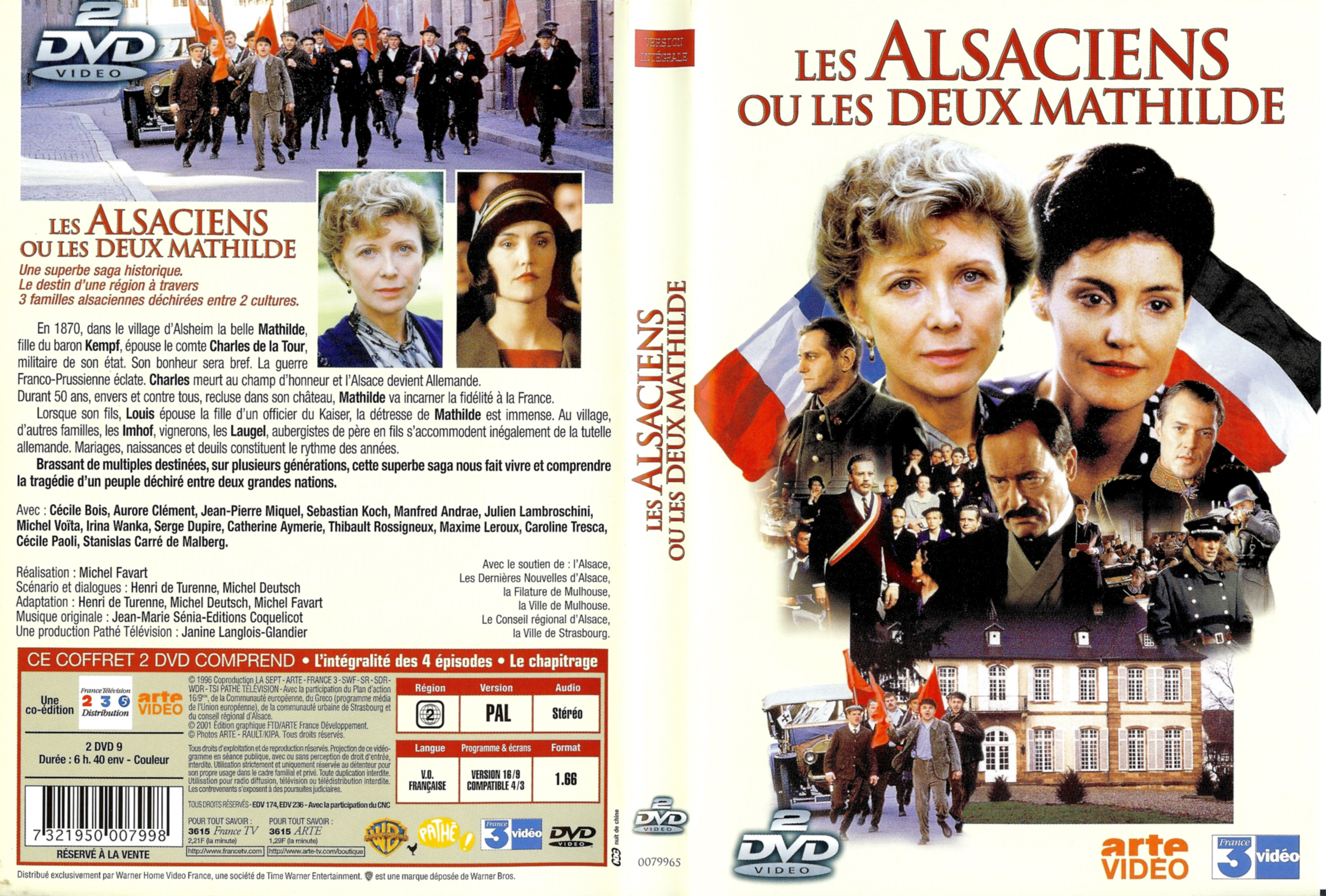 Jaquette DVD Les Alsaciens ou les deux Mathilde