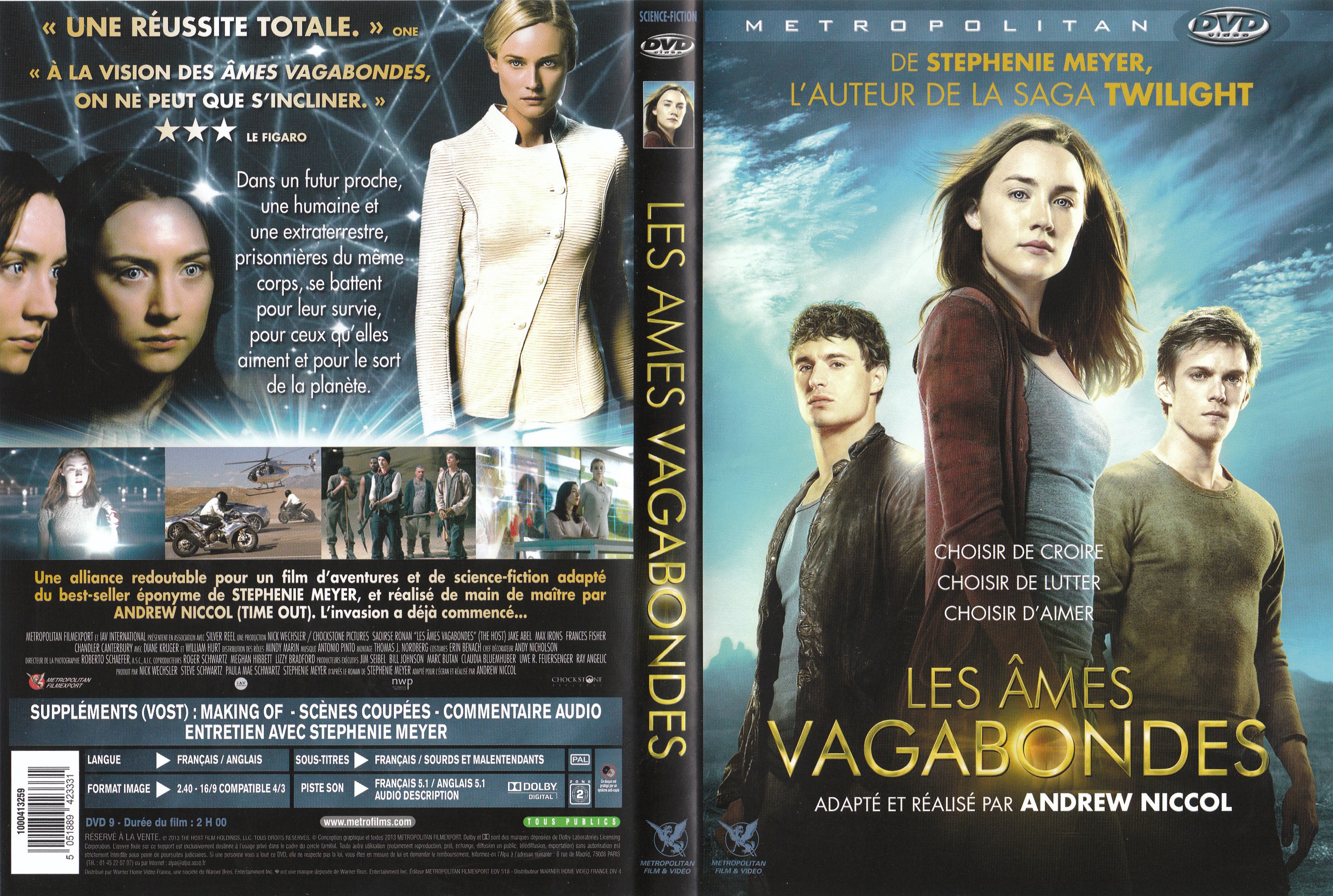 Jaquette DVD Les Ames Vagabondes