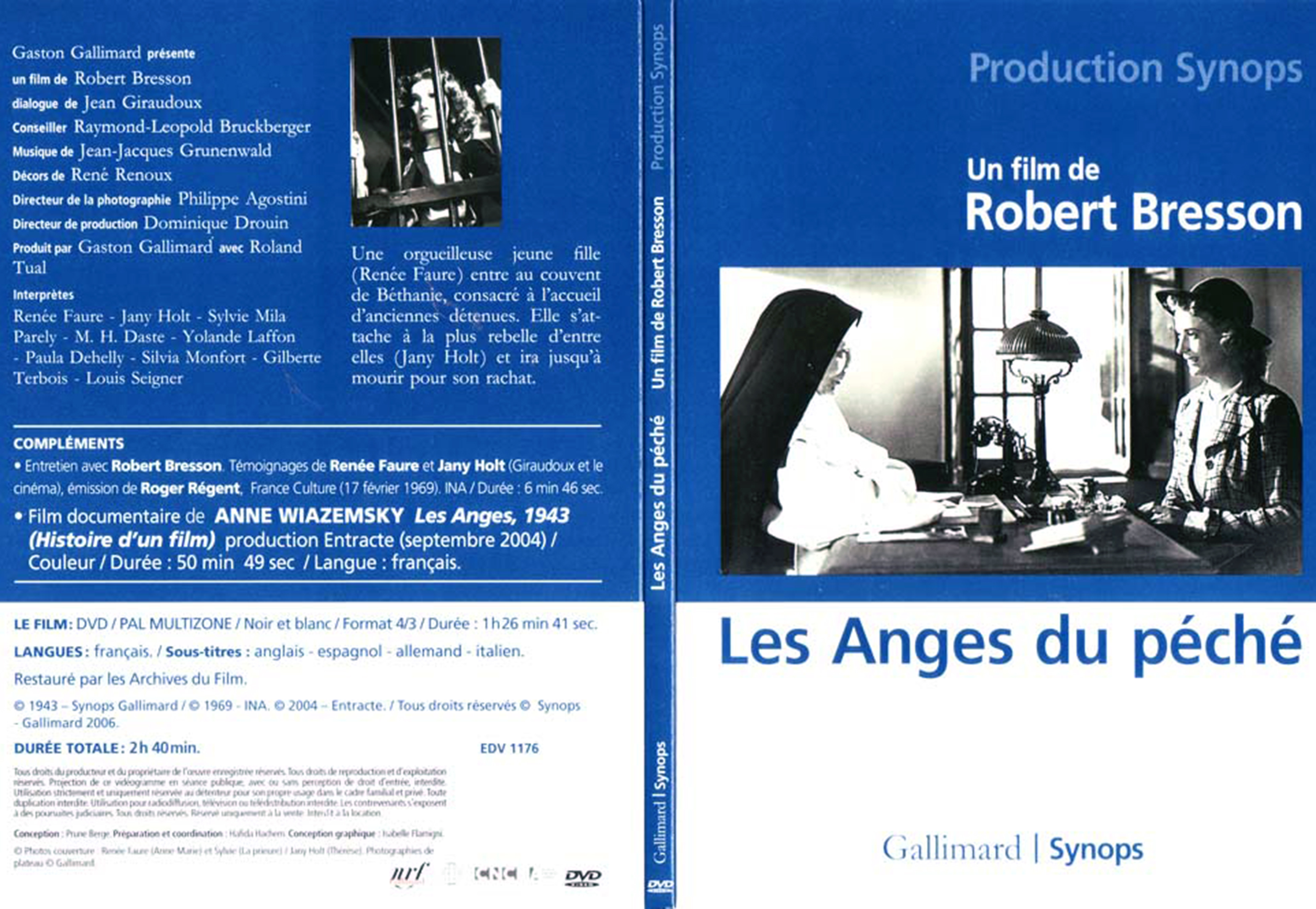 Jaquette DVD Les Anges du pch - SLIM