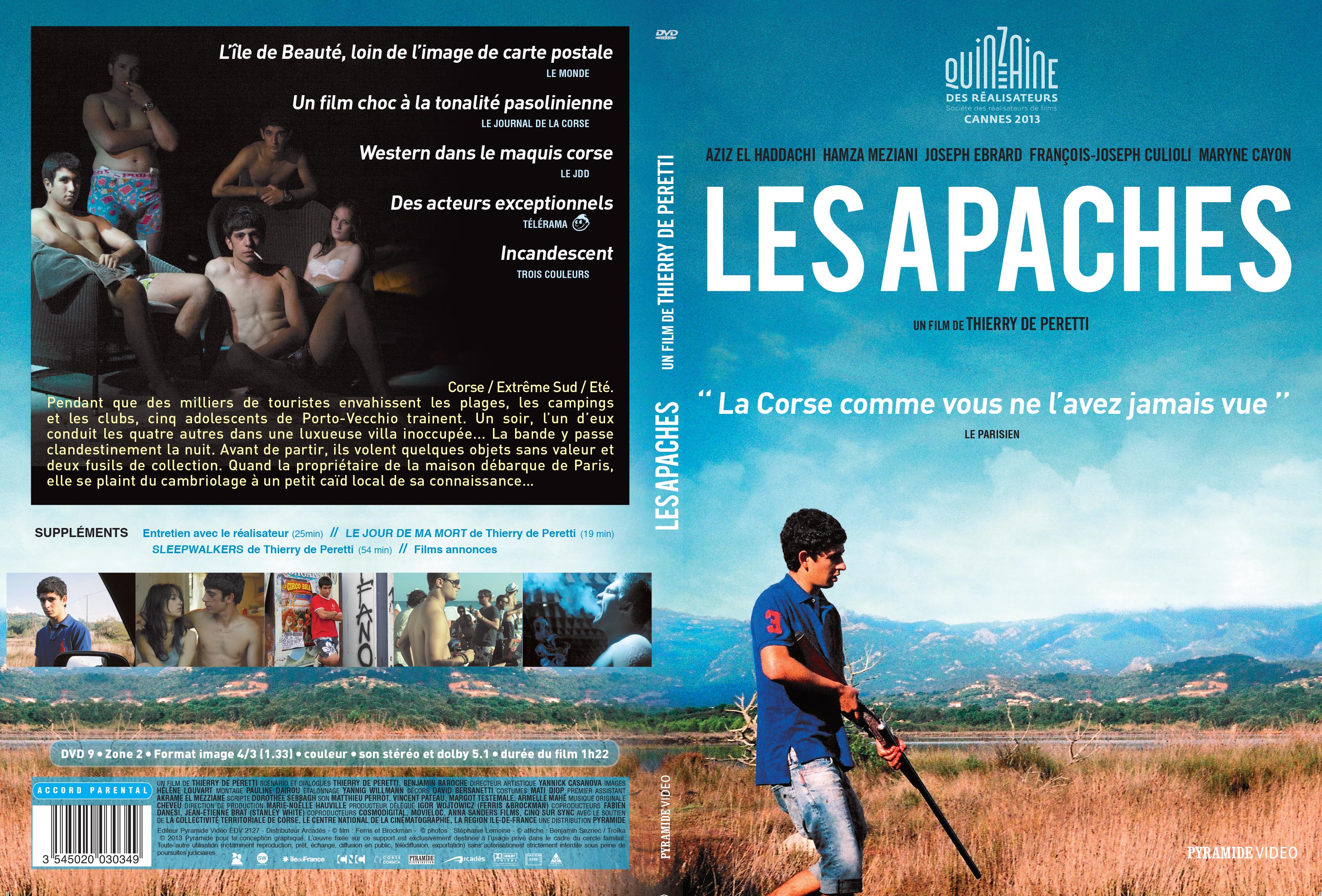 Jaquette DVD Les Apaches