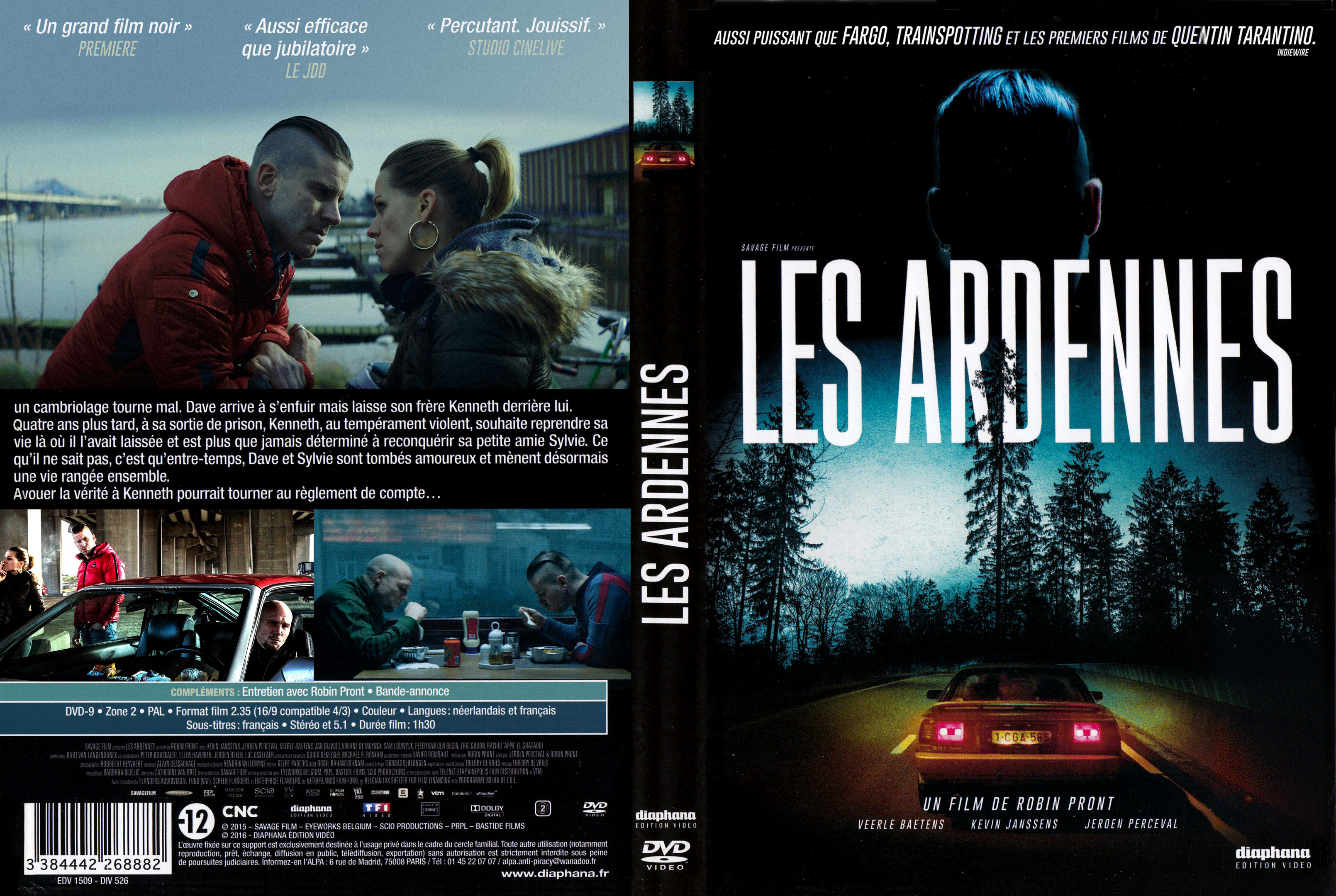 Jaquette DVD Les Ardennes