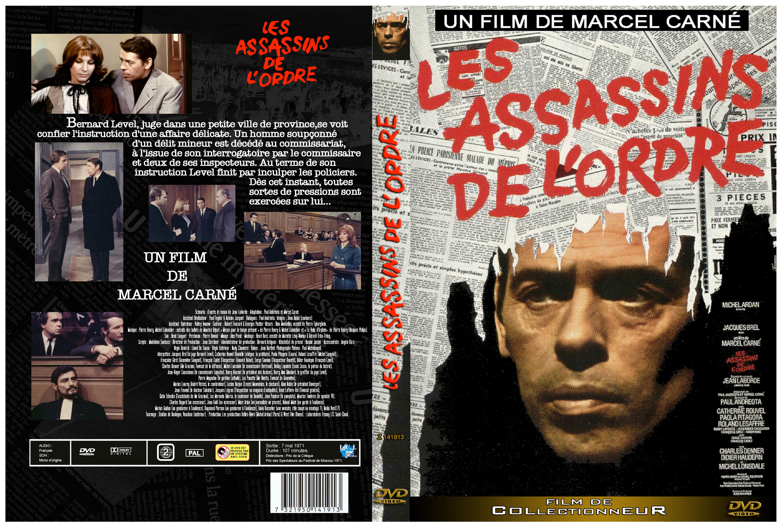 Jaquette DVD Les Assassins de l