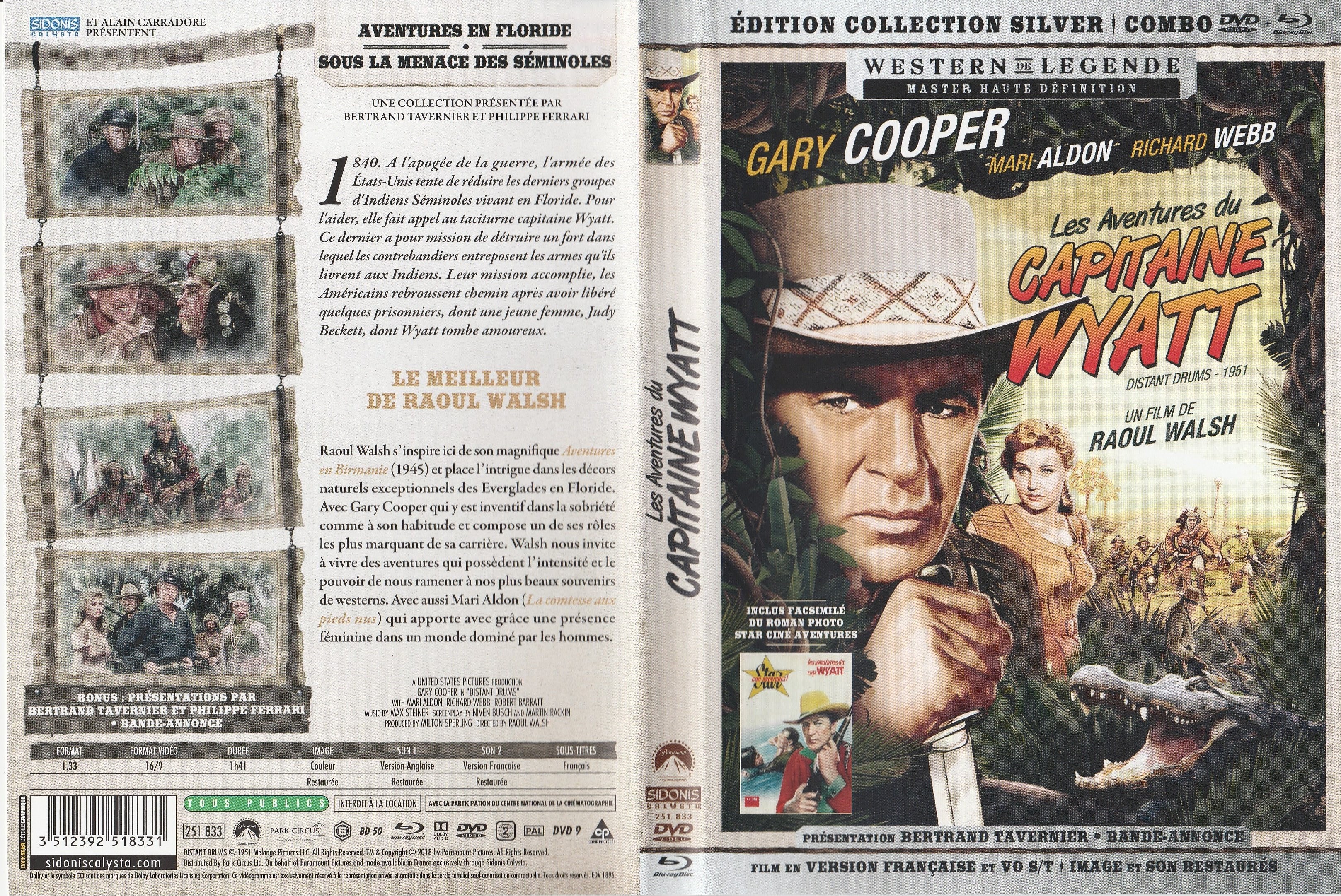 Jaquette DVD Les Aventures du capitaine Wyatt (BLU-RAY)