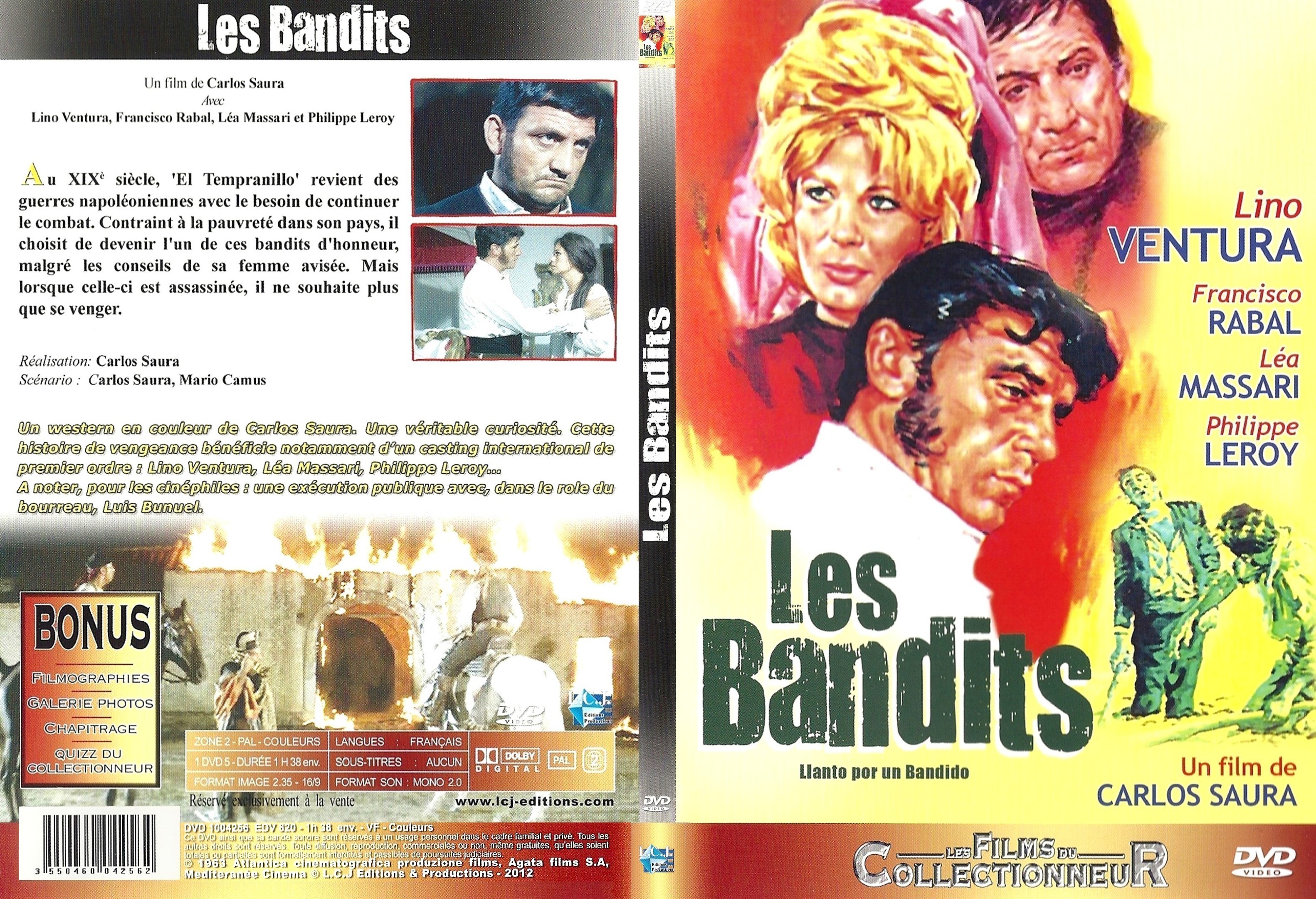 Jaquette DVD Les Bandits - SLIM